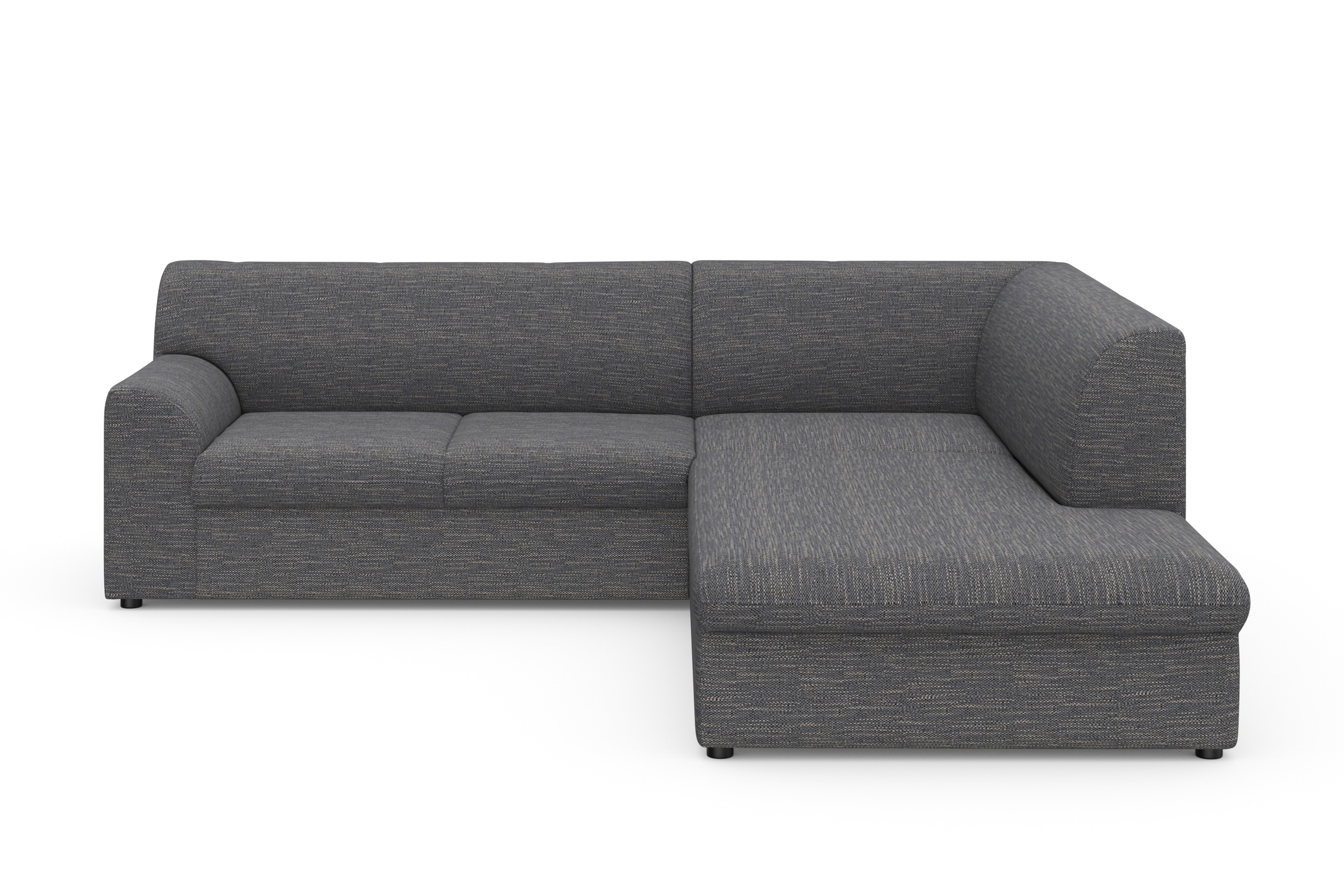 DOMO collection Ecksofa »Topper zeitlos elegant, kompakte Stellmasse, OTTOs Choice, L-Form«, mit Ottomane, wahlweise mit Schlaffunktion