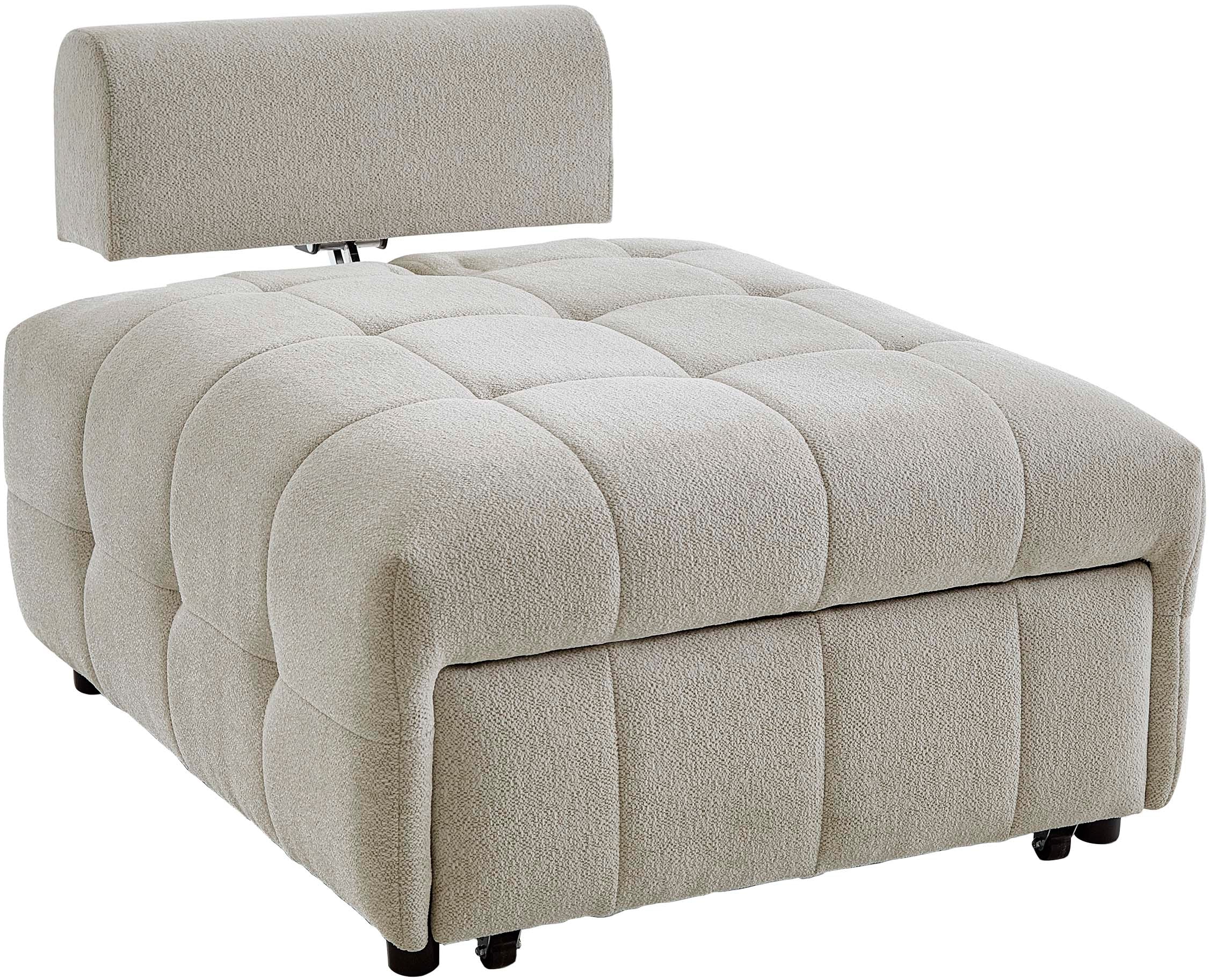 ATLANTIC home collection Sofa »Fabio«, Schlafsessel mit Sitztiefenverstellung