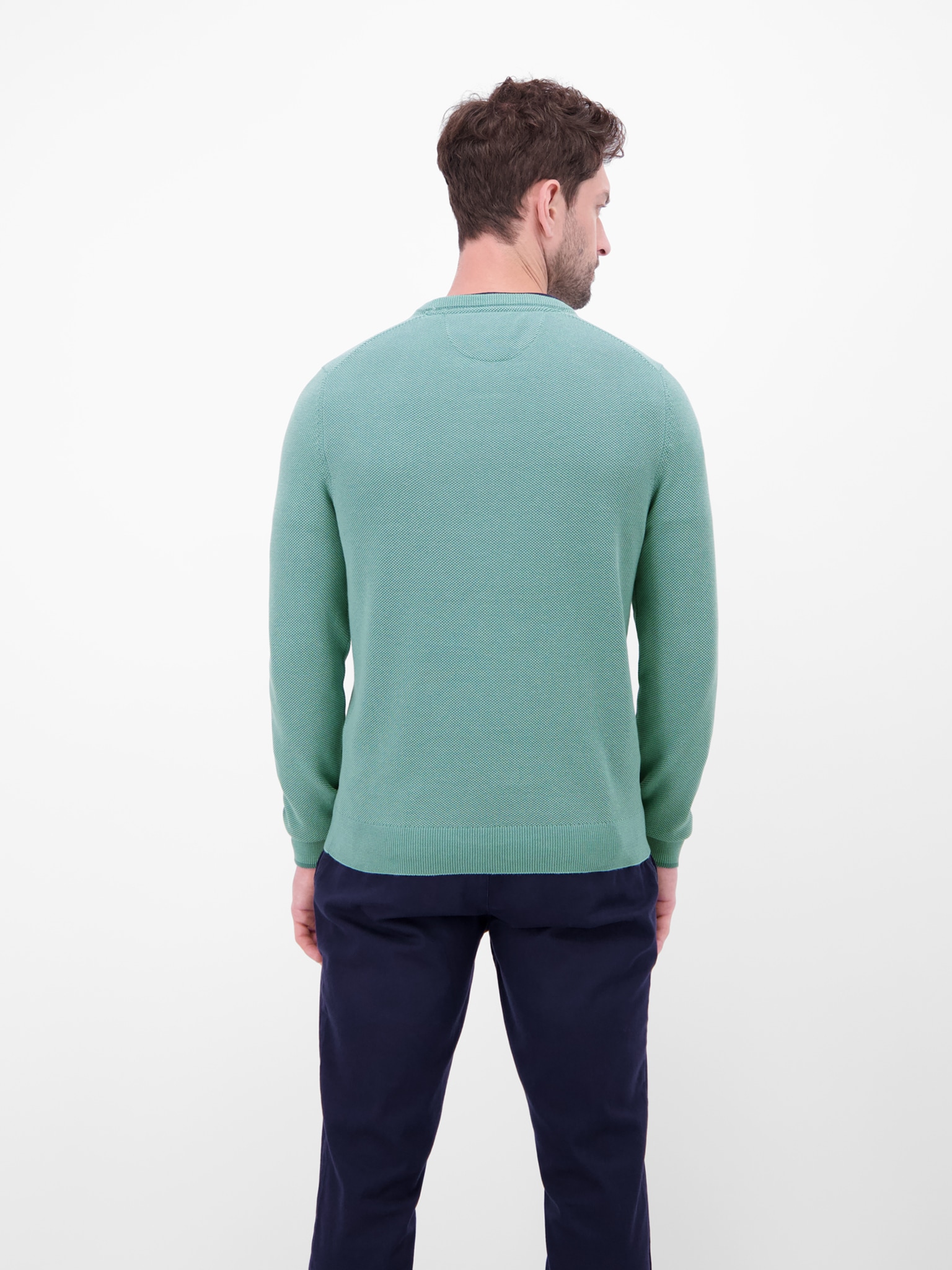 LERROS Strickpullover mit Rippbündchen