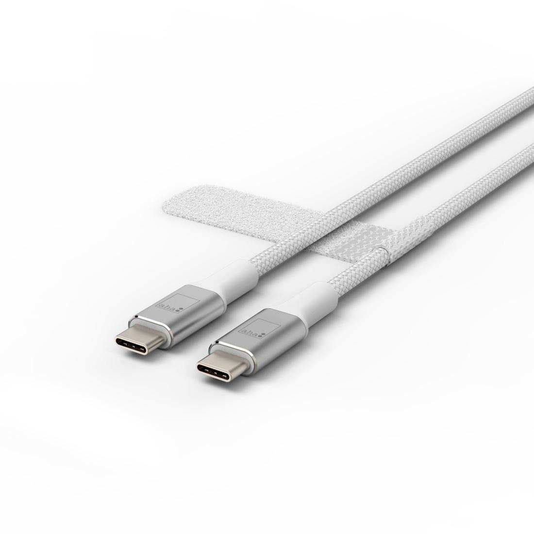 USB-Kabel »Ladekabel, Datenkabel, USB-C USB-C, 2,0 m, Weiss, USB-C-Kabel«, 200 cm