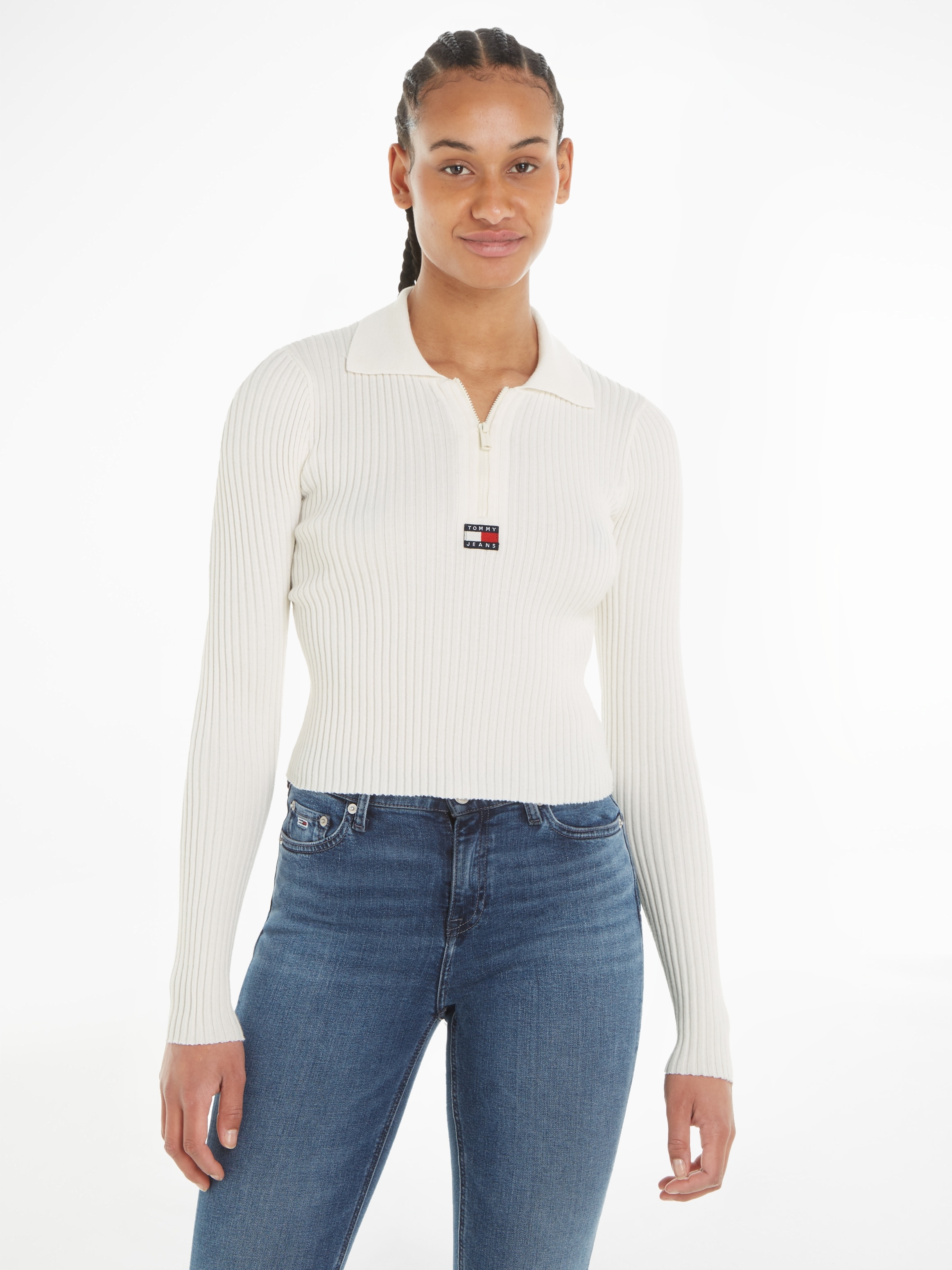 Tommy Jeans Strickpullover, mit Tommy Jeans Markenlabel-Tommy Jeans 1