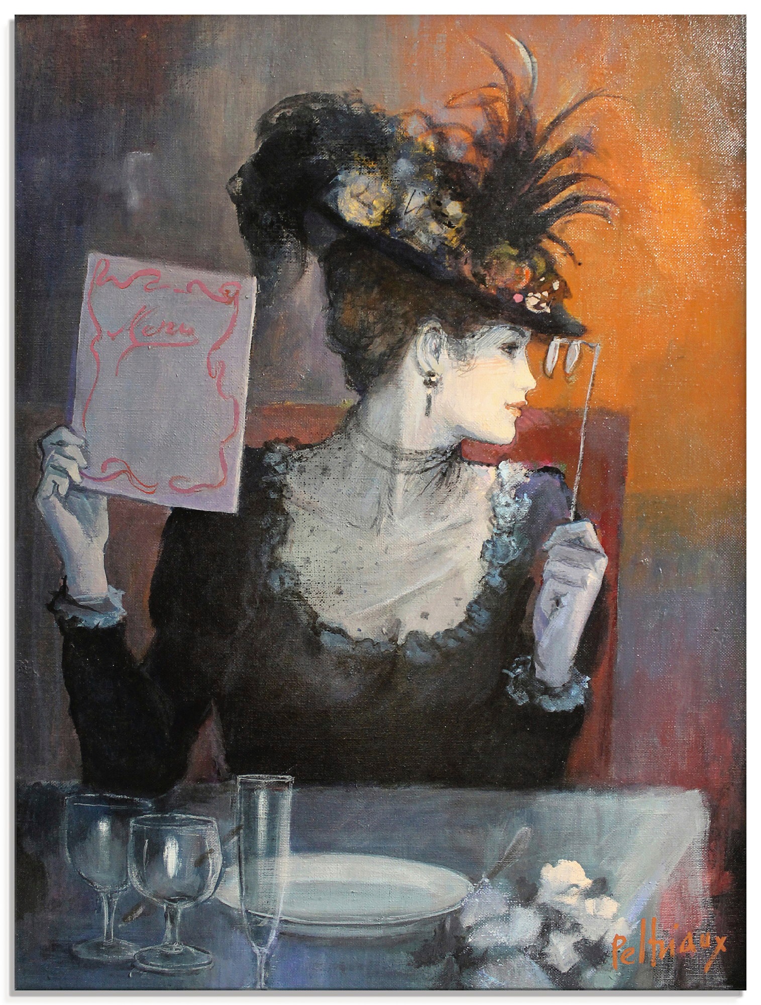 Image of Artland Glasbild »Unentschieden«, Frau, (1 St.) bei Ackermann Versand Schweiz