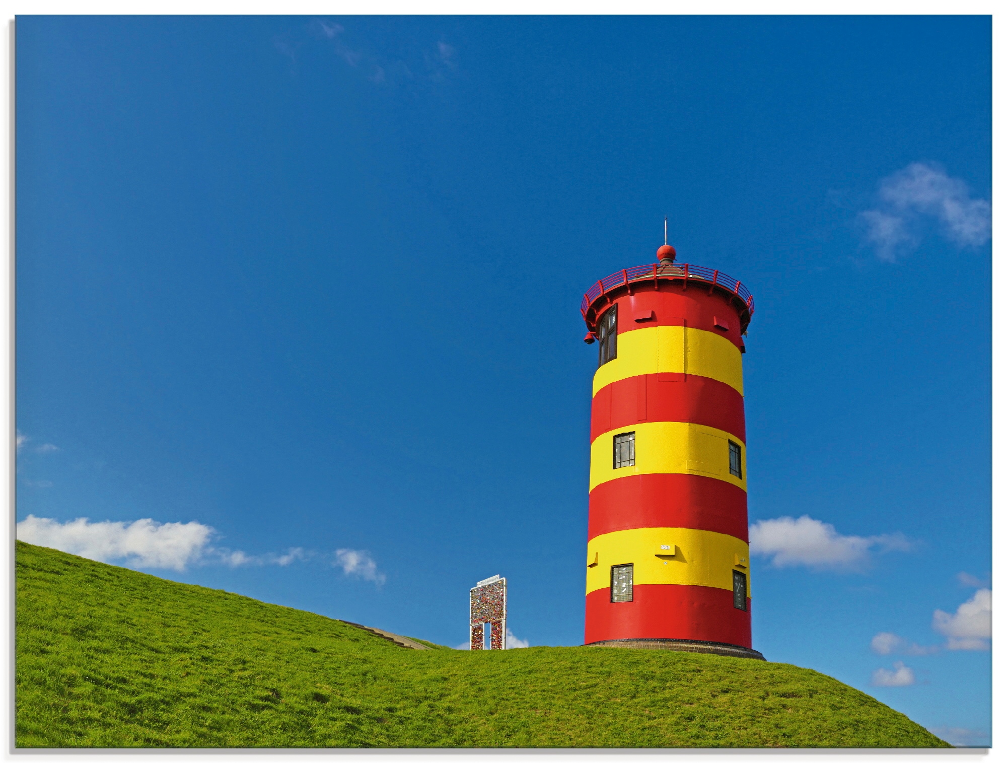 Artland Glasbild »Pilsumer Leuchtturm«, in (1 St.), Grössen Gebäude, verschiedenen kaufen