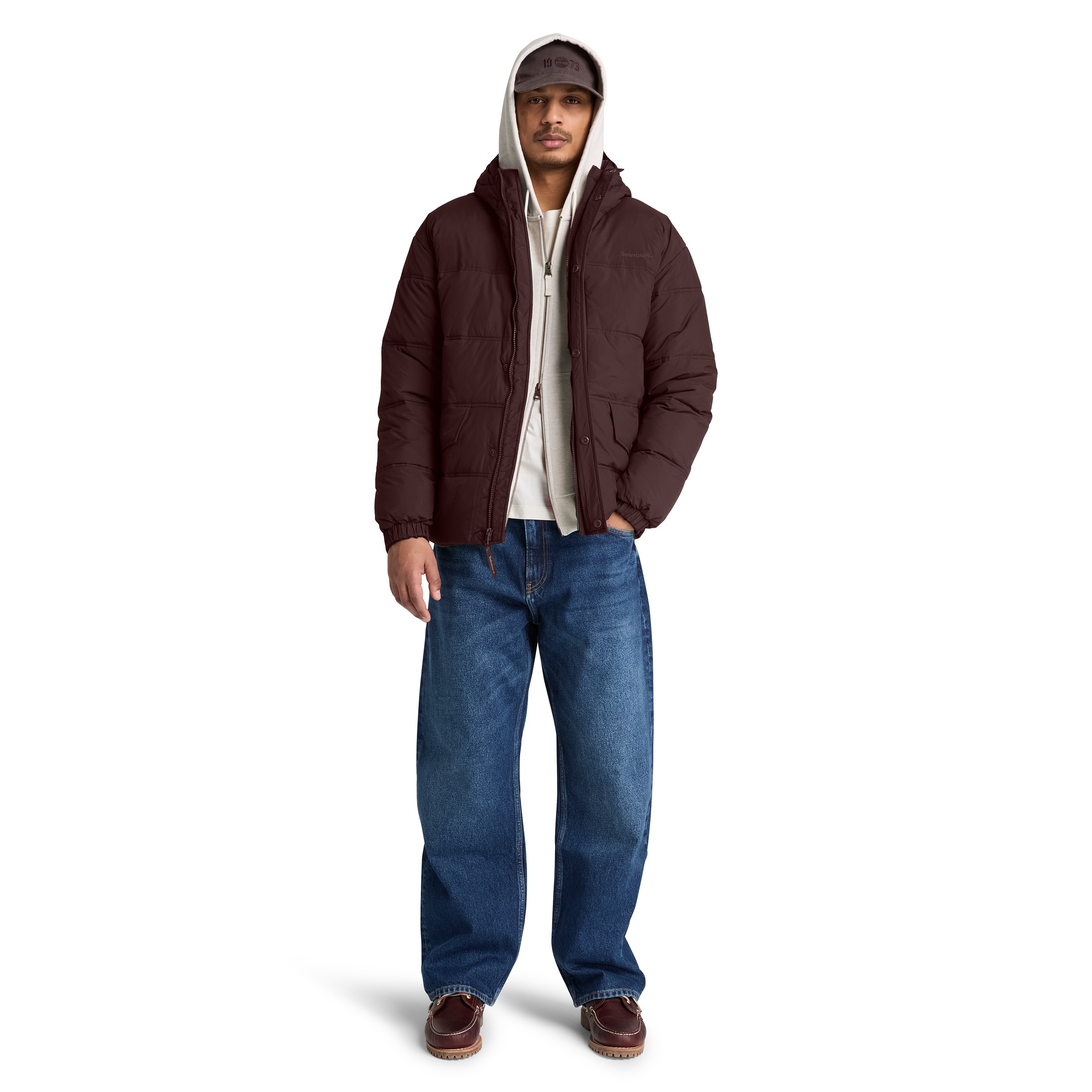 Timberland Veste matelassée »DWR Synthetic Puffer Jacket« avec rembourrage matelassé chaud, en nylon, aussi en grandes tailles