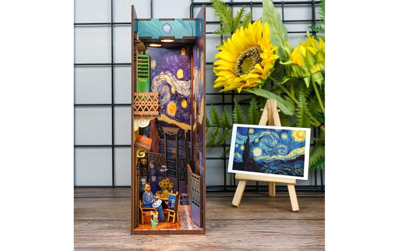   Modellbausatz »Tonecheer Book Nook Vincent's World« 80 Stk. tlg.