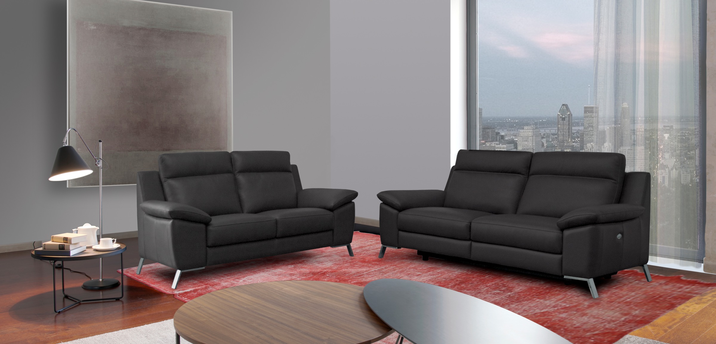 Image of CALIA ITALIA 3-Sitzer "Roby italienisches Designsofa mit exzellentem Sitzkomfort" inkl. elektrischer Relaxfunktion
