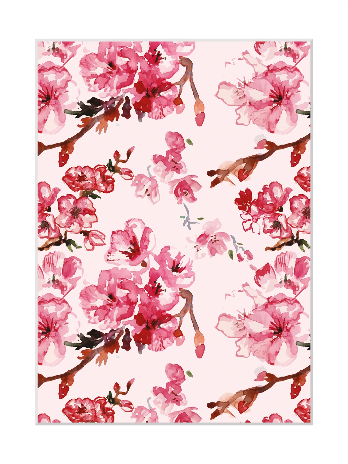 queence Bild »Ellie«, Blumen, gerahmt, Blumen
