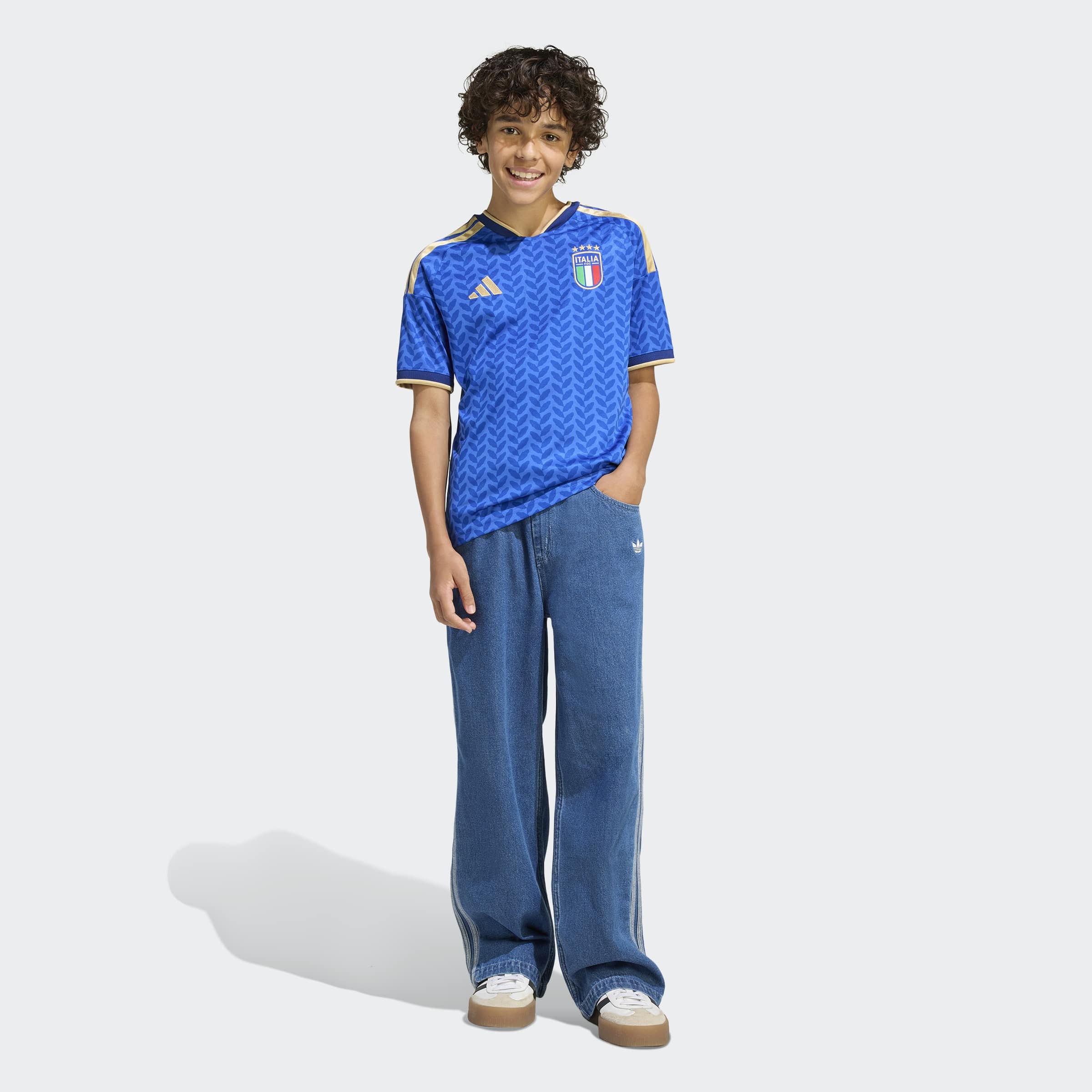 adidas Performance Fussballtrikot »FIGC H JSY Y« mit Climacool-Material, schmal geschnitten