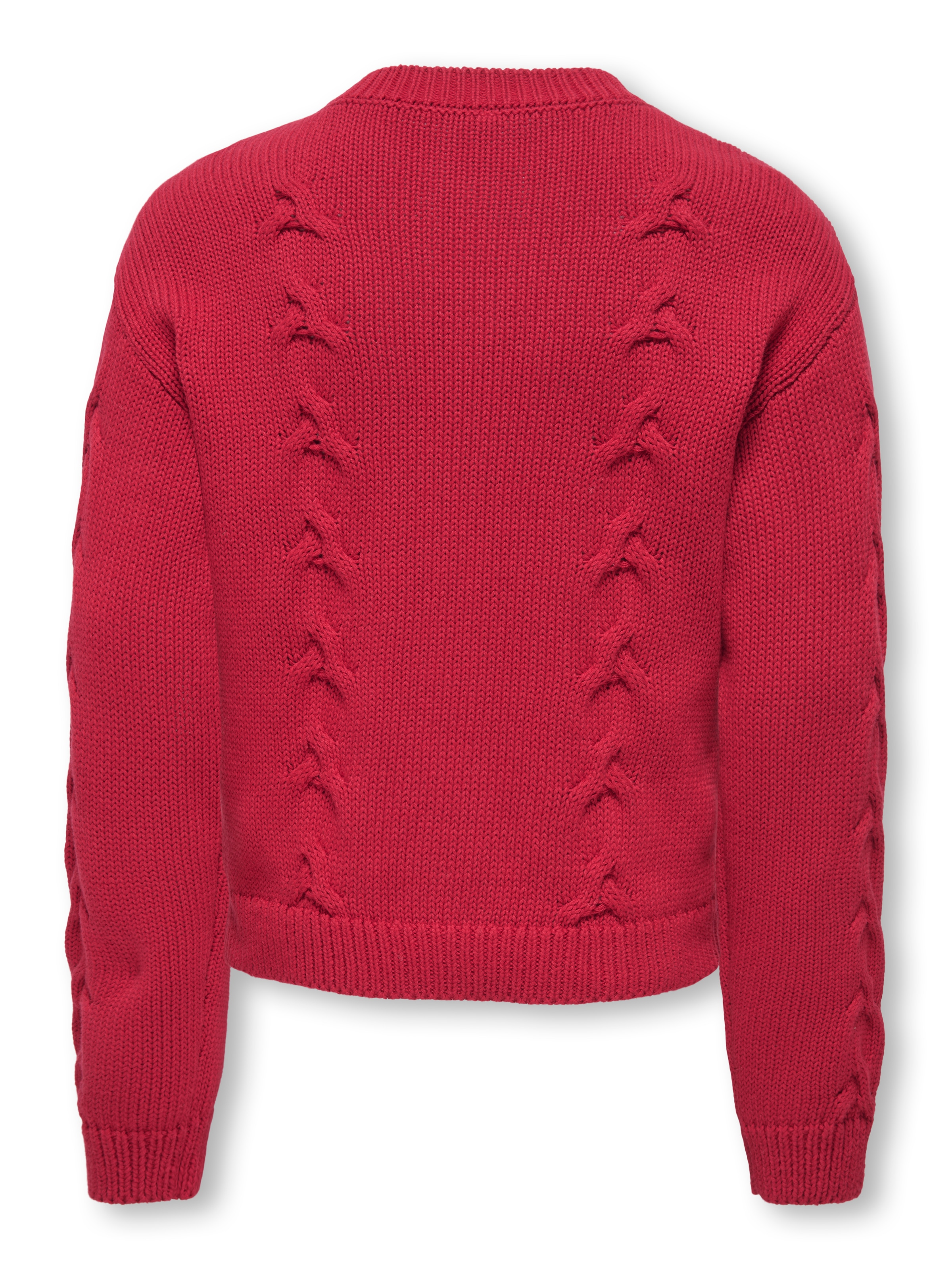 KIDS ONLY Strickjacke »KOGPEPPE LS CABLE CARDIGAN KNT« Baumwolle