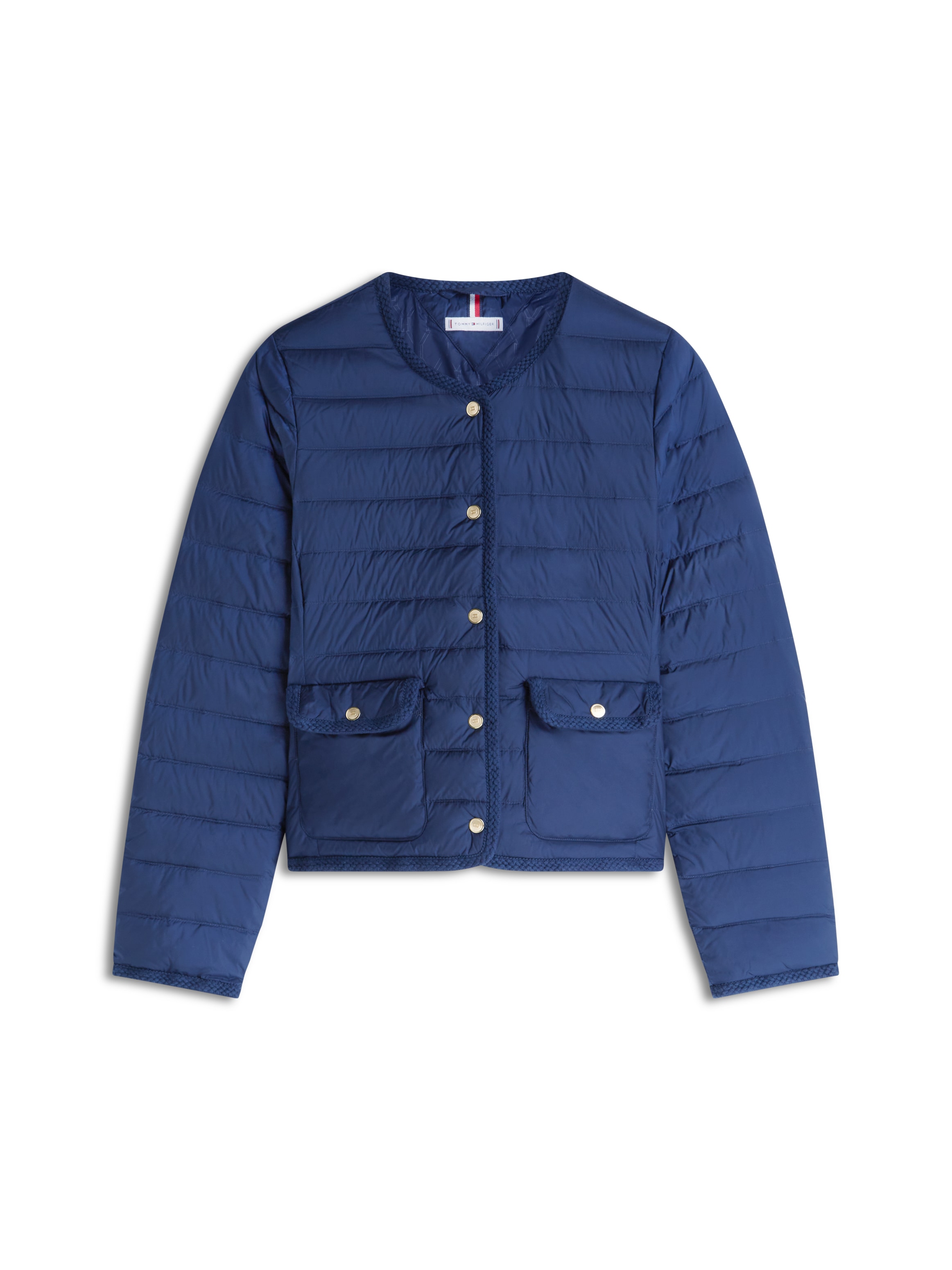 Tommy Hilfiger Veste matelassée »FEMININE LW DOWN JACKET« mit aufgesetzten Taschen