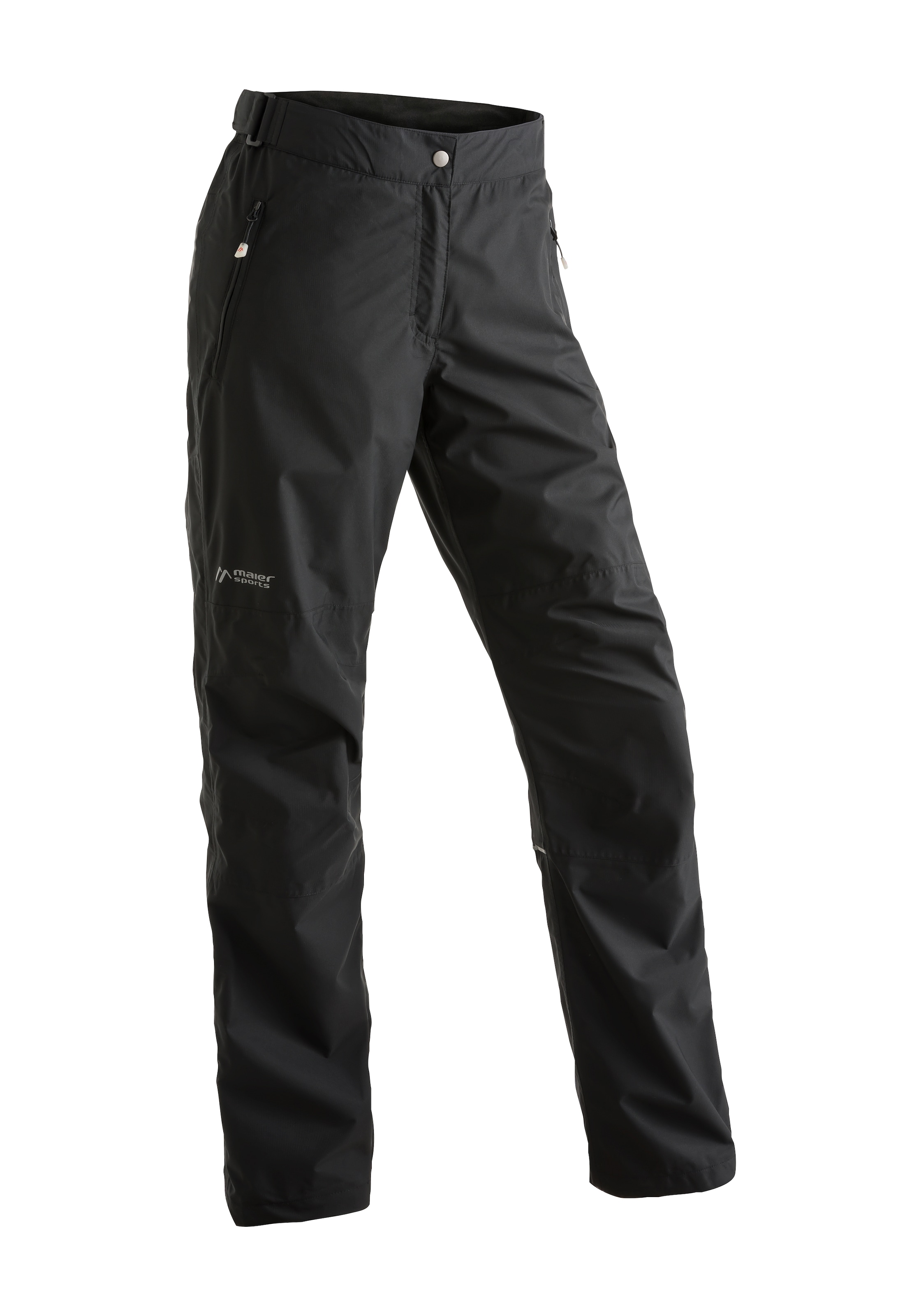 Image of Maier Sports Regenhose "Raindrop L" Damen Outdoorhose, wasserdicht winddicht, auch als Überhose nutzbar