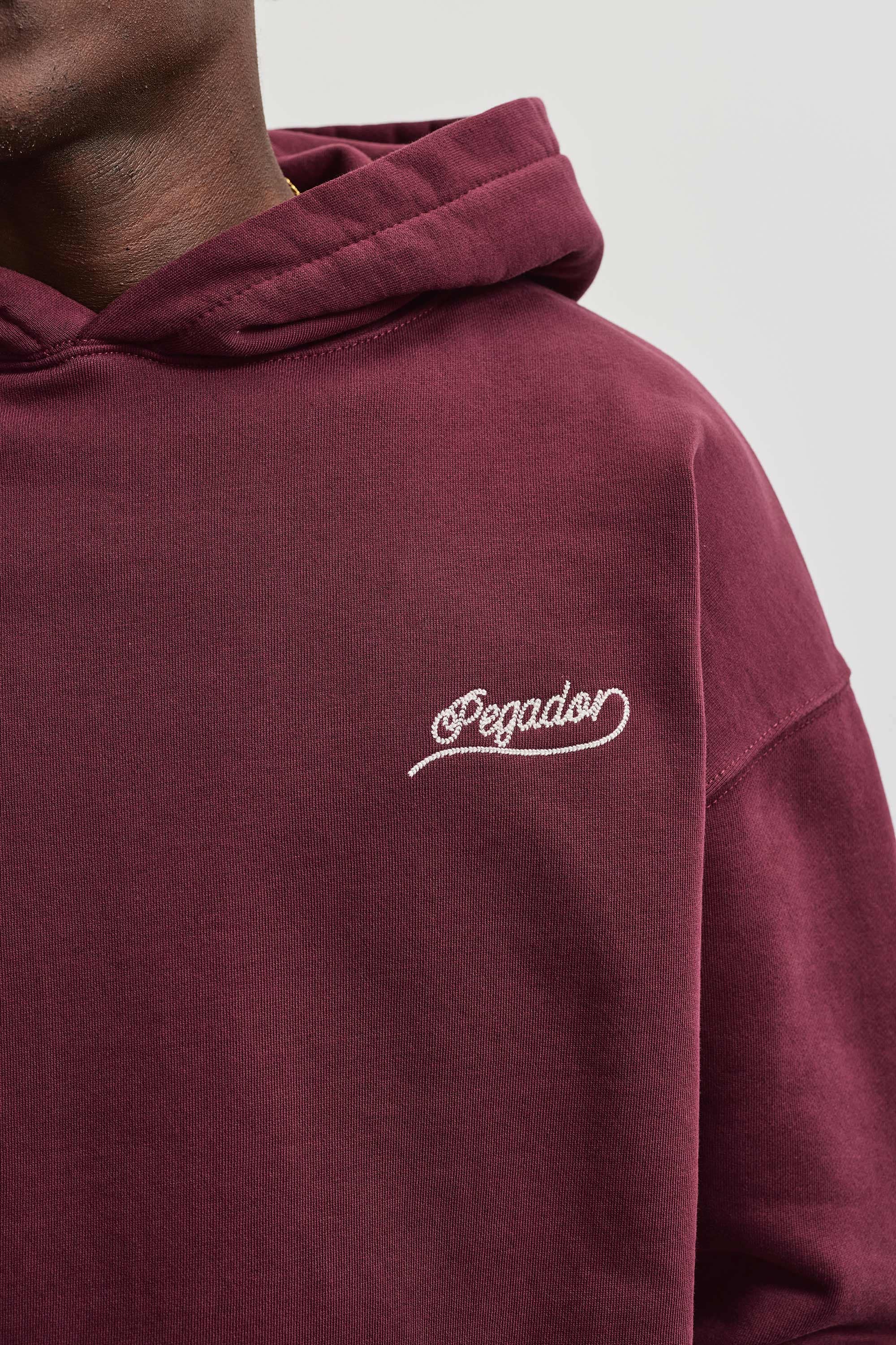 PEGADOR Sweat à capuche »Massa Oversized Hoodie«, mélange de coton, oversize
