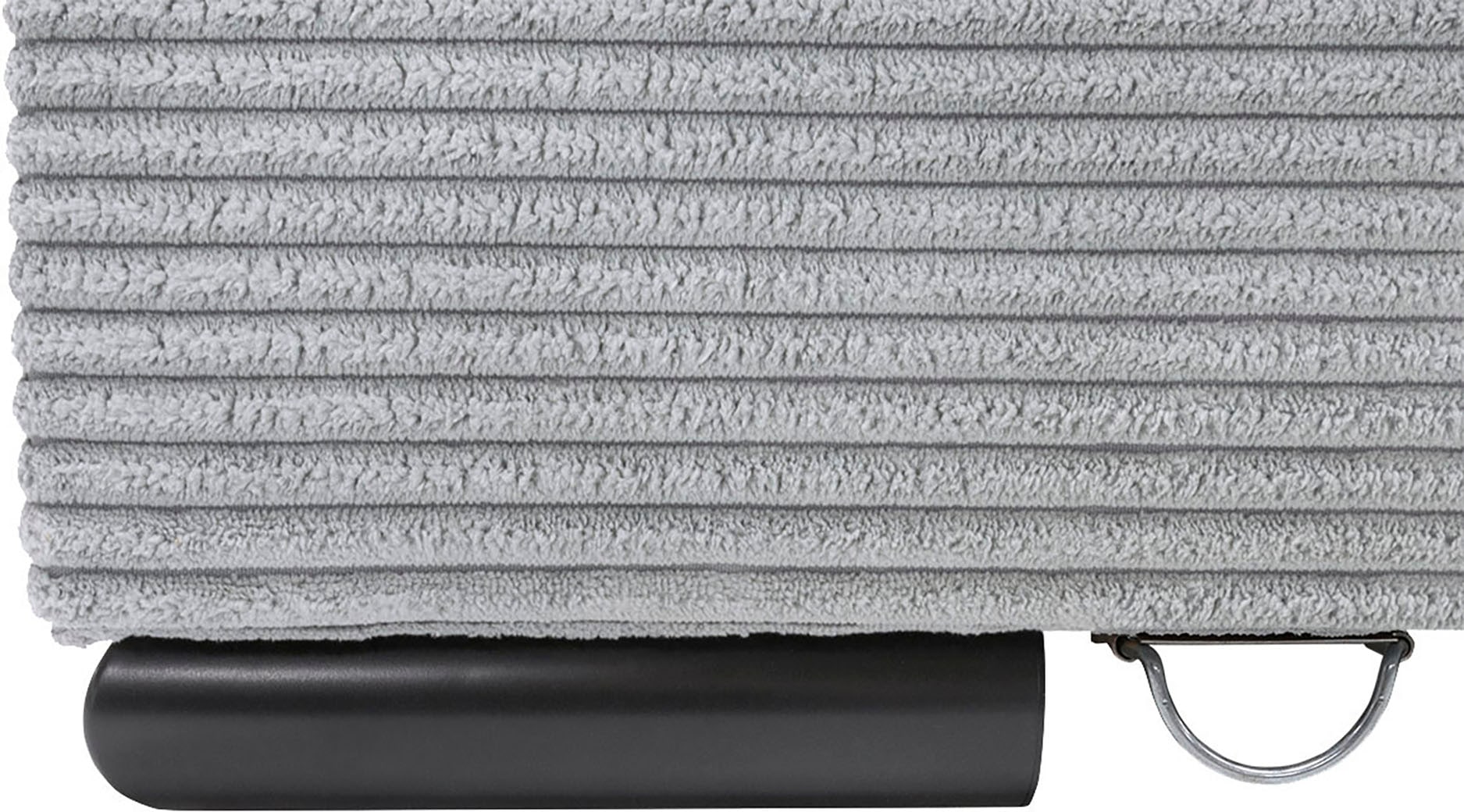 Home affaire Ecksofa »Night & Day L-Form, B: 321 cm, mit Dauer-Schlaffunktion 180x200 cm« Bettfunktion, Bettkasten, Topper & 3 Zierkissen, Boxspringbett in Cord
