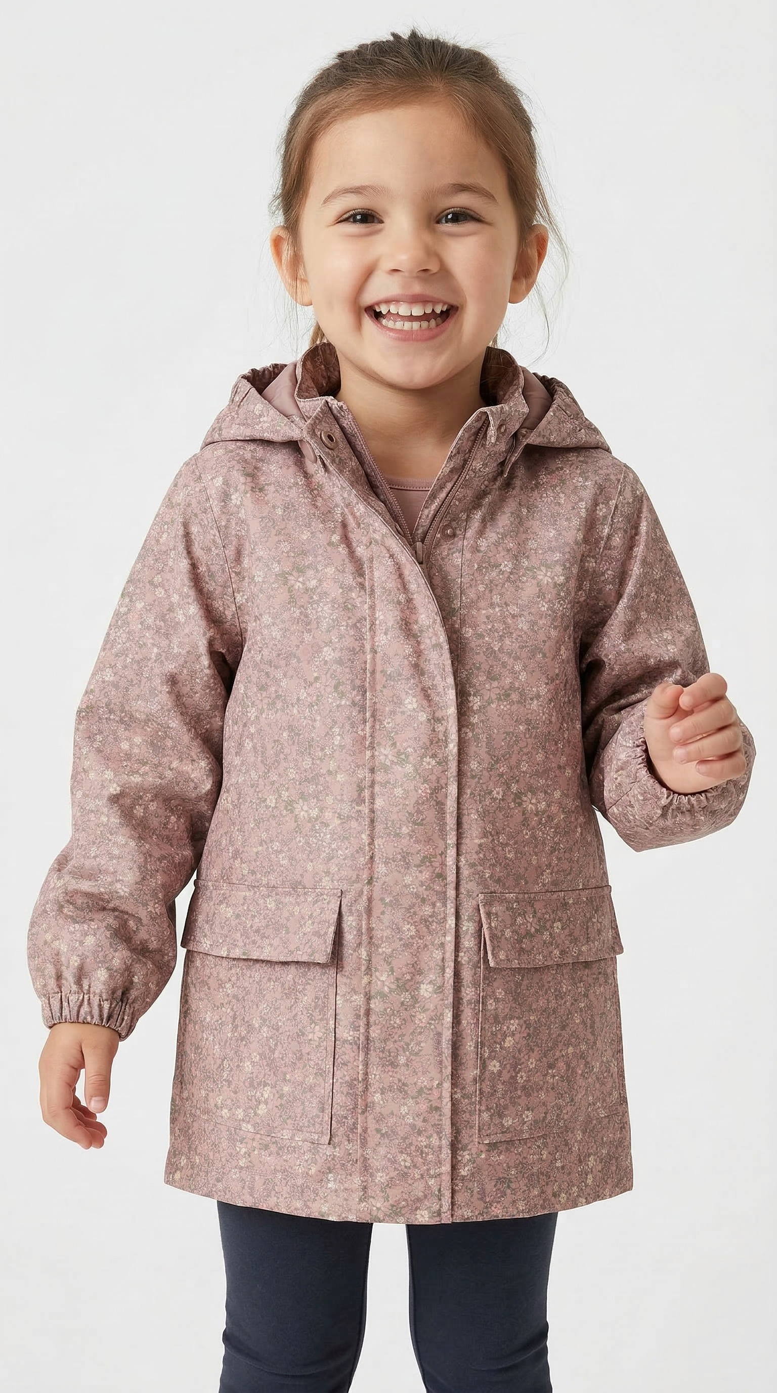 Image of WHEAT Regenjacke "Rainwear Ola Set" Set, 2 Stk. tlg. mit Kapuze mit Regenhose, wasserdicht mit teilweise verschweissten Nähten