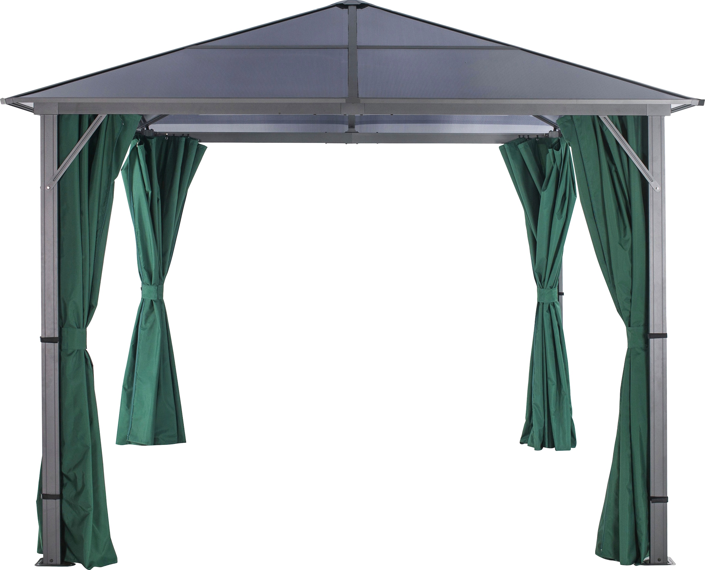KONIFERA Pavillon »Aruba 2.0«, in Sockelmass: 300x300 cm oder 365x300 cm
