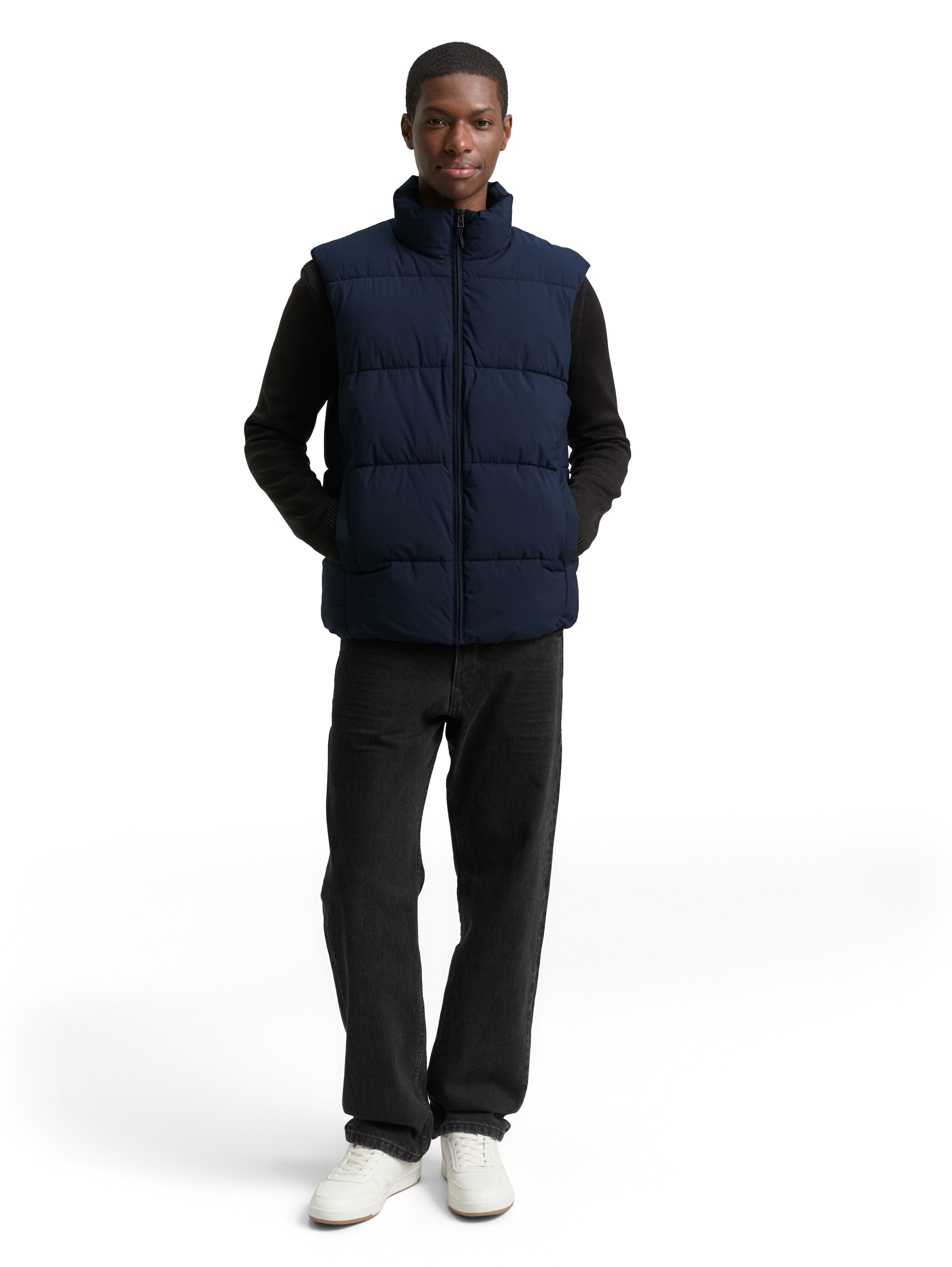 TOM TAILOR Denim Veste matelassée mit Taschen