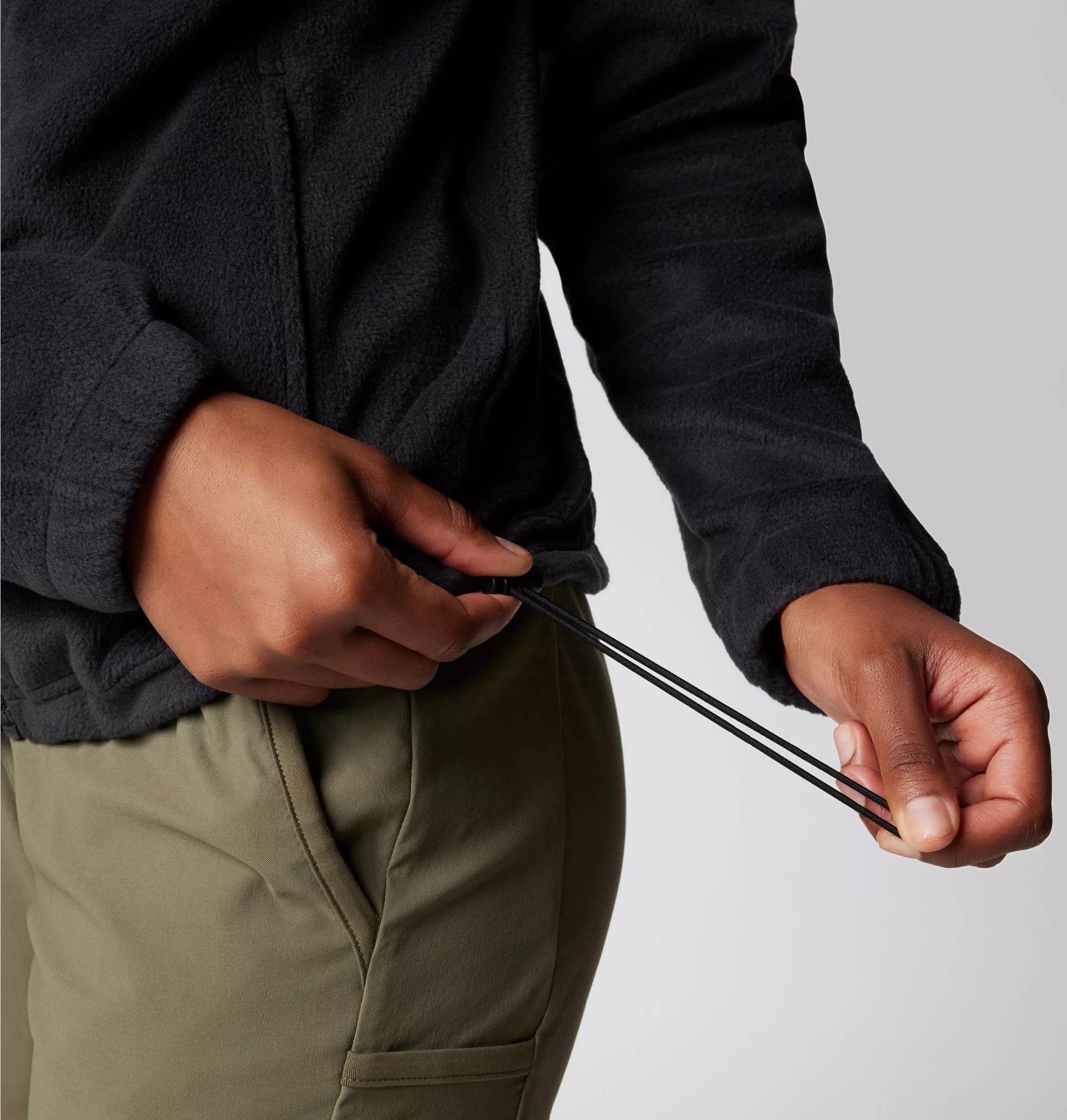 Columbia Veste polaire »Benton Springs™« sportlicher Stil, klassischer Schnitt, innenliegender Kordelzug