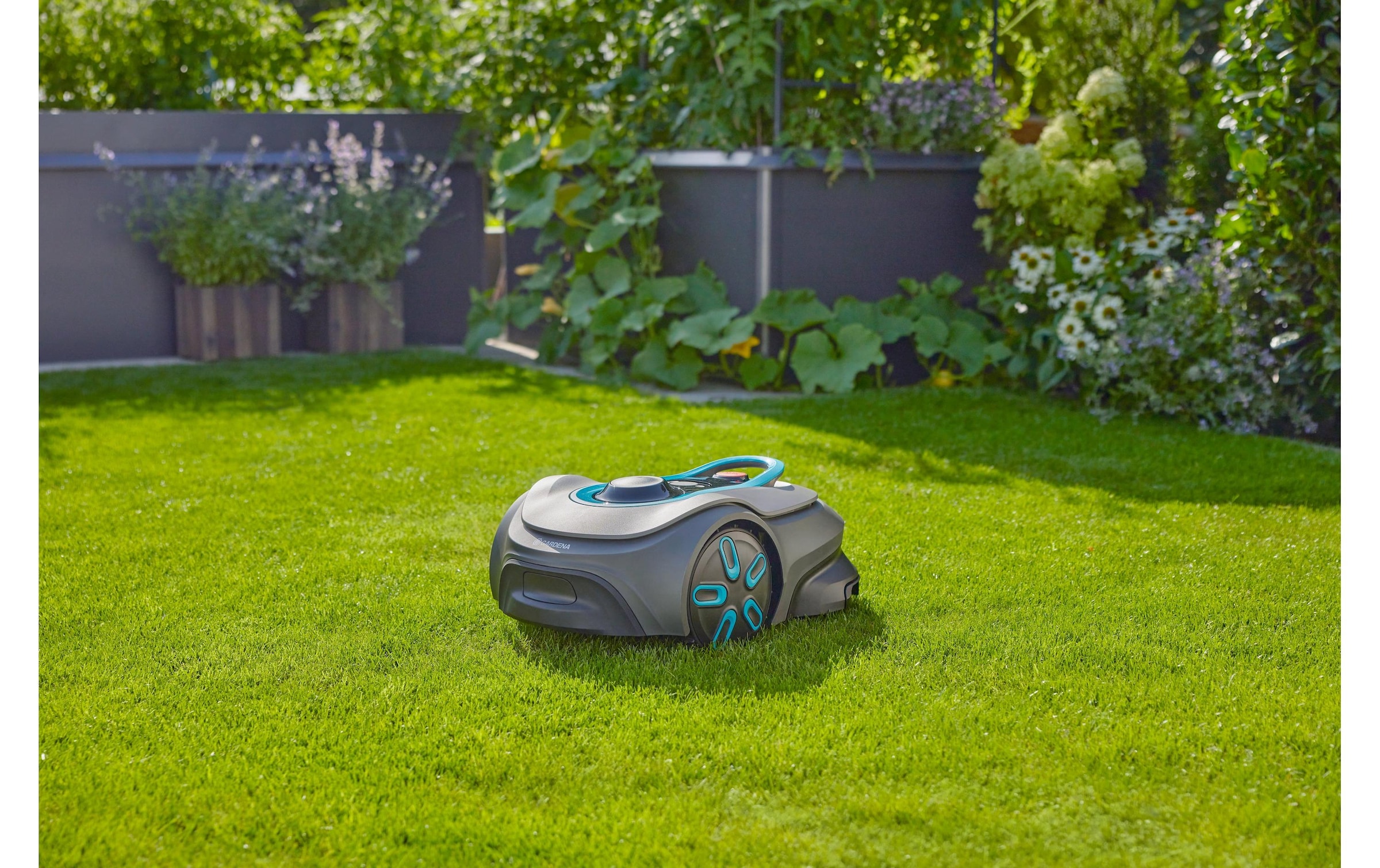 GARDENA Rasenmähroboter »Smart Sileno Free 1200 1200 m²«