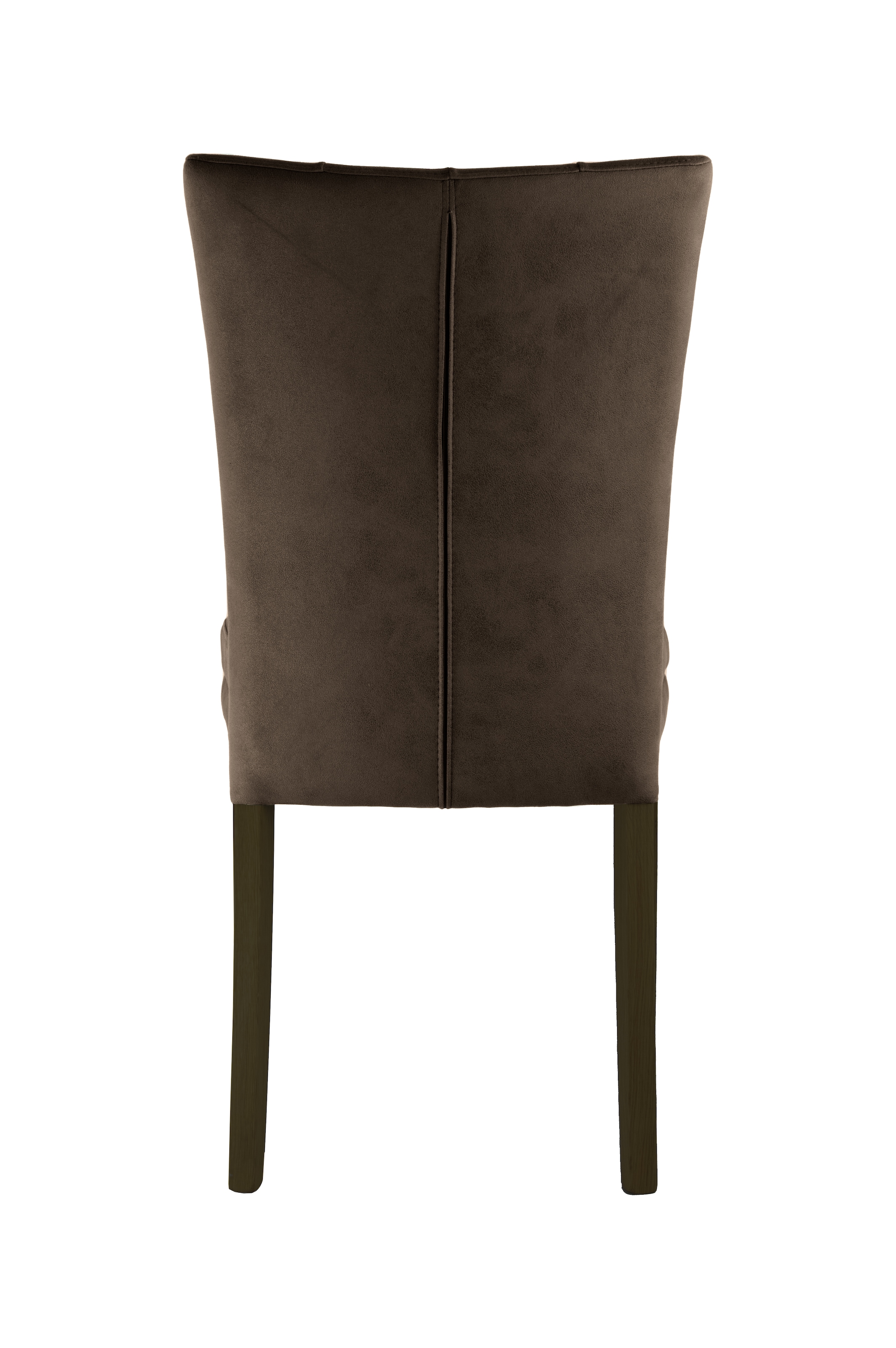 Home affaire 4-Fussstuhl »Colorado« (Set) 2 Stk. Microfaser bequeme Polsterung, Gestell Massivholz wenge oder eiche natur