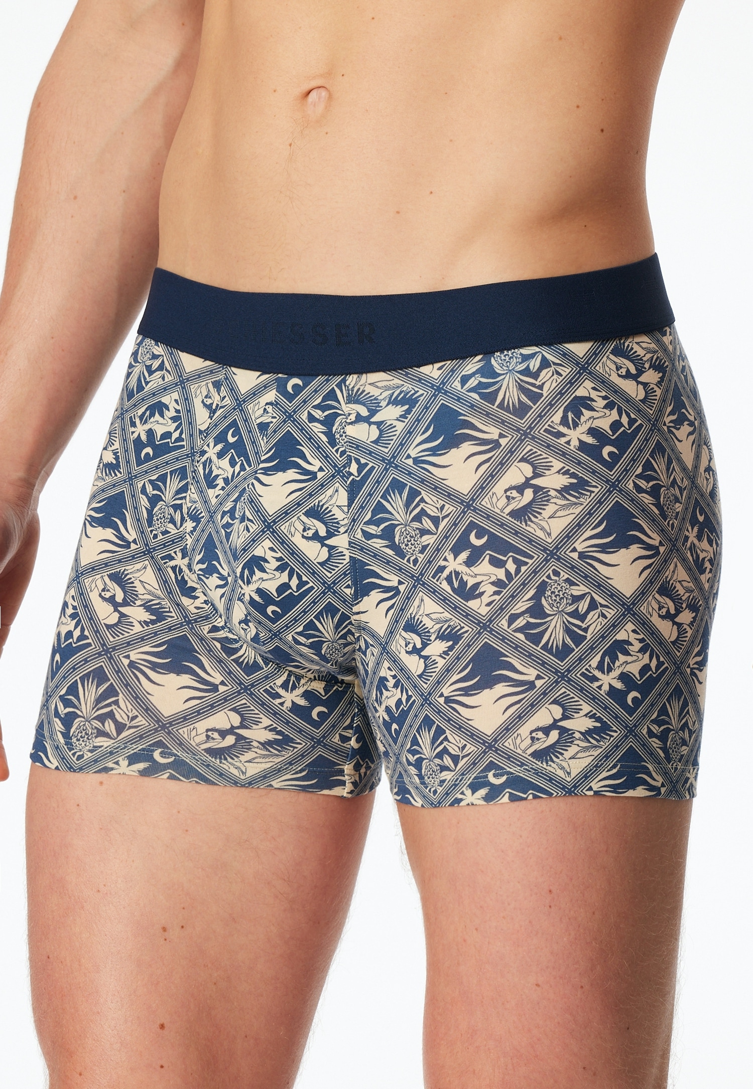 Schiesser Boxershorts »95/5 Multipacks« ohne Eingriff, angenehm weich