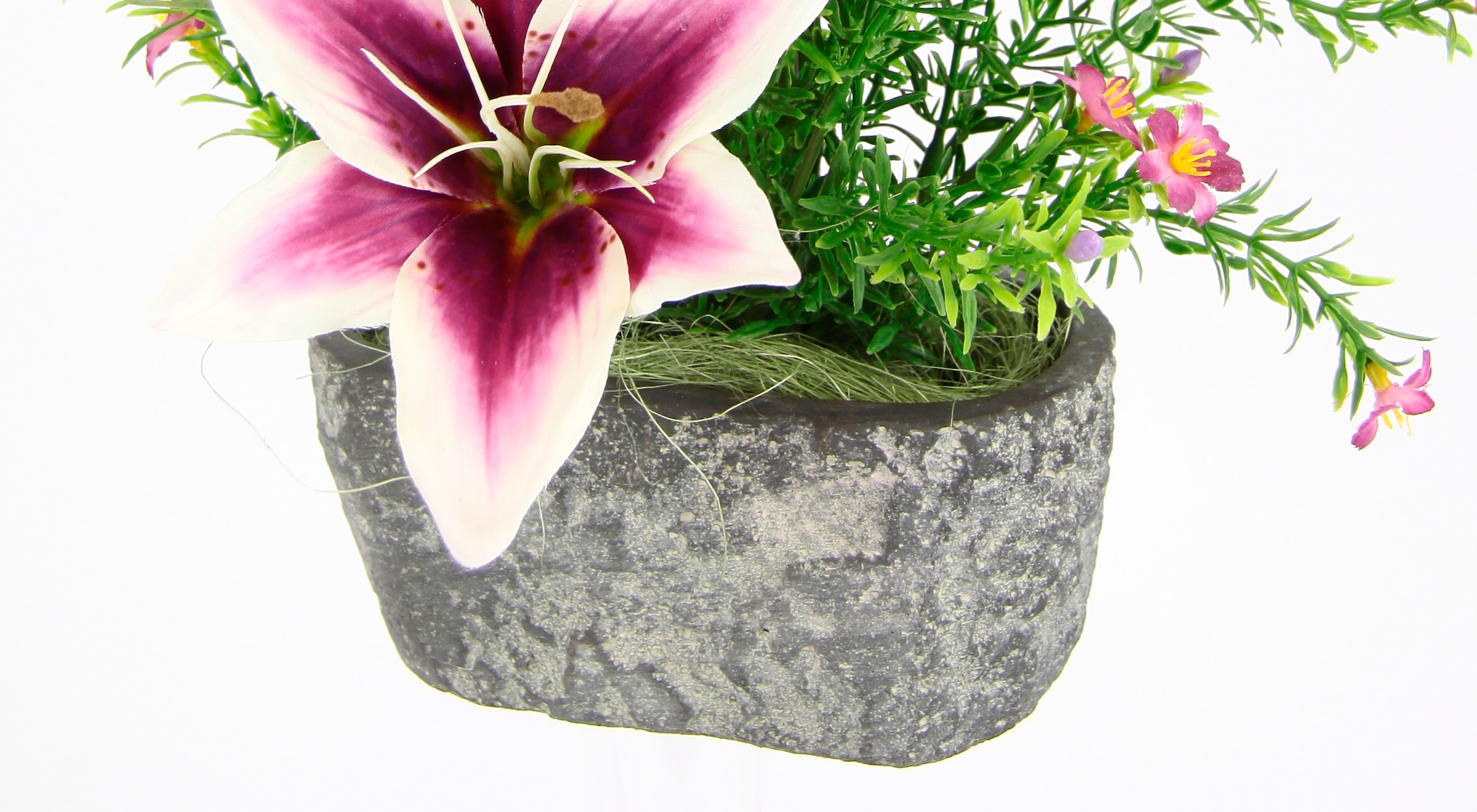 I.GE.A. Kunstpflanze, Arrangement im Topf
