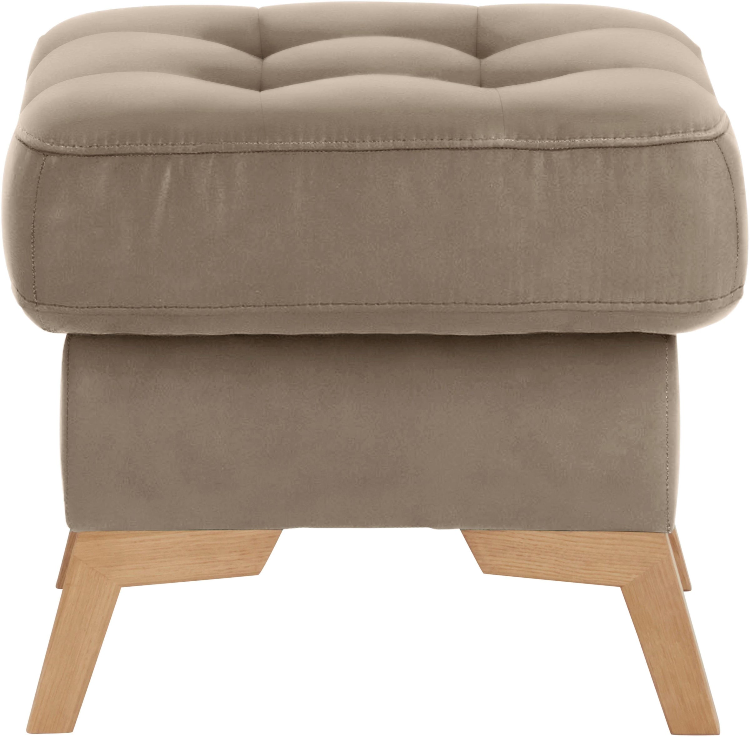 exxpo - sofa fashion Hocker »Fiord kompakt und bequem, tolle Verarbeitungsdetails«