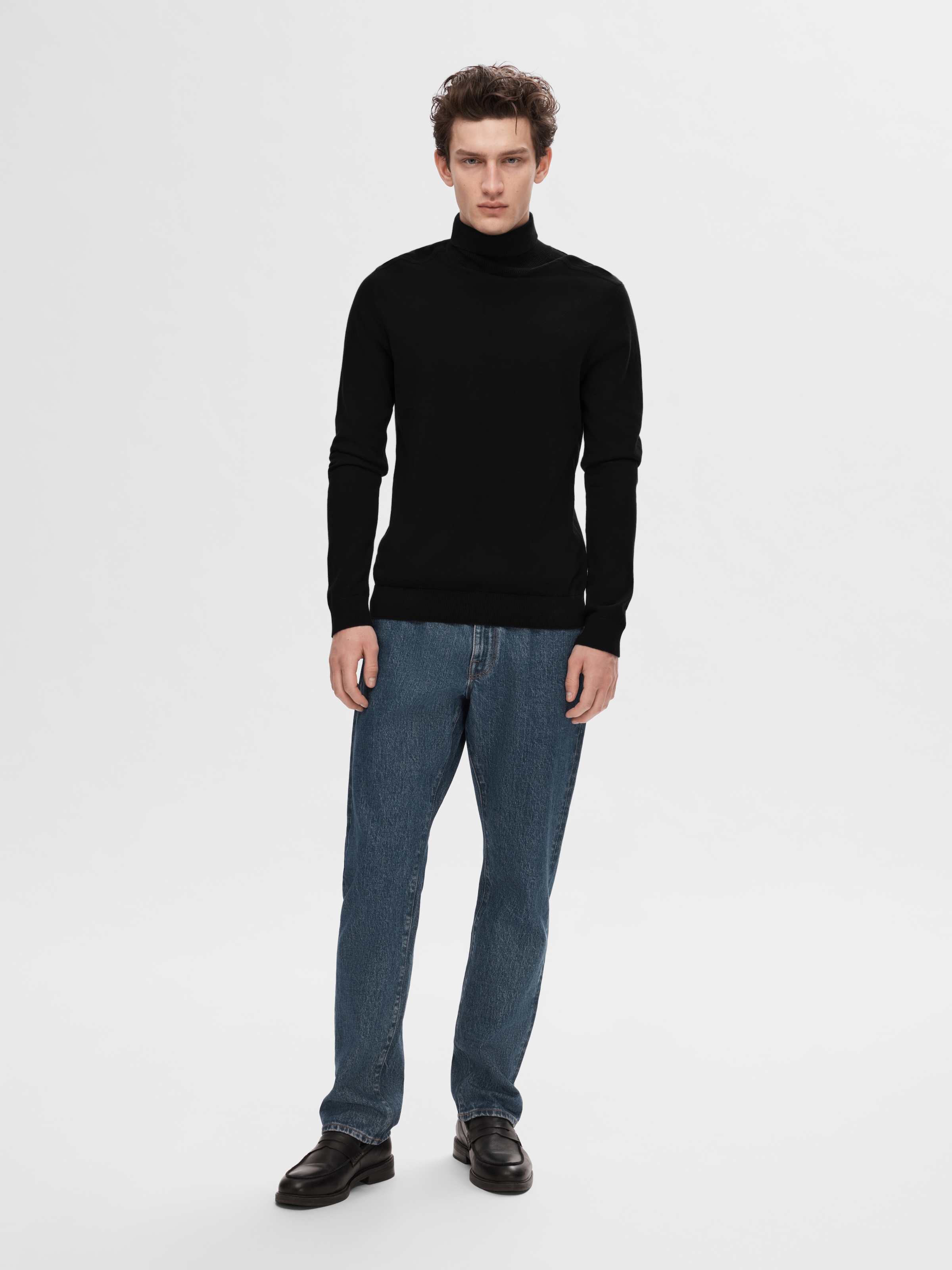 SELECTED Pull à col roulé »SLHBERG ROLL NECK NOOS«