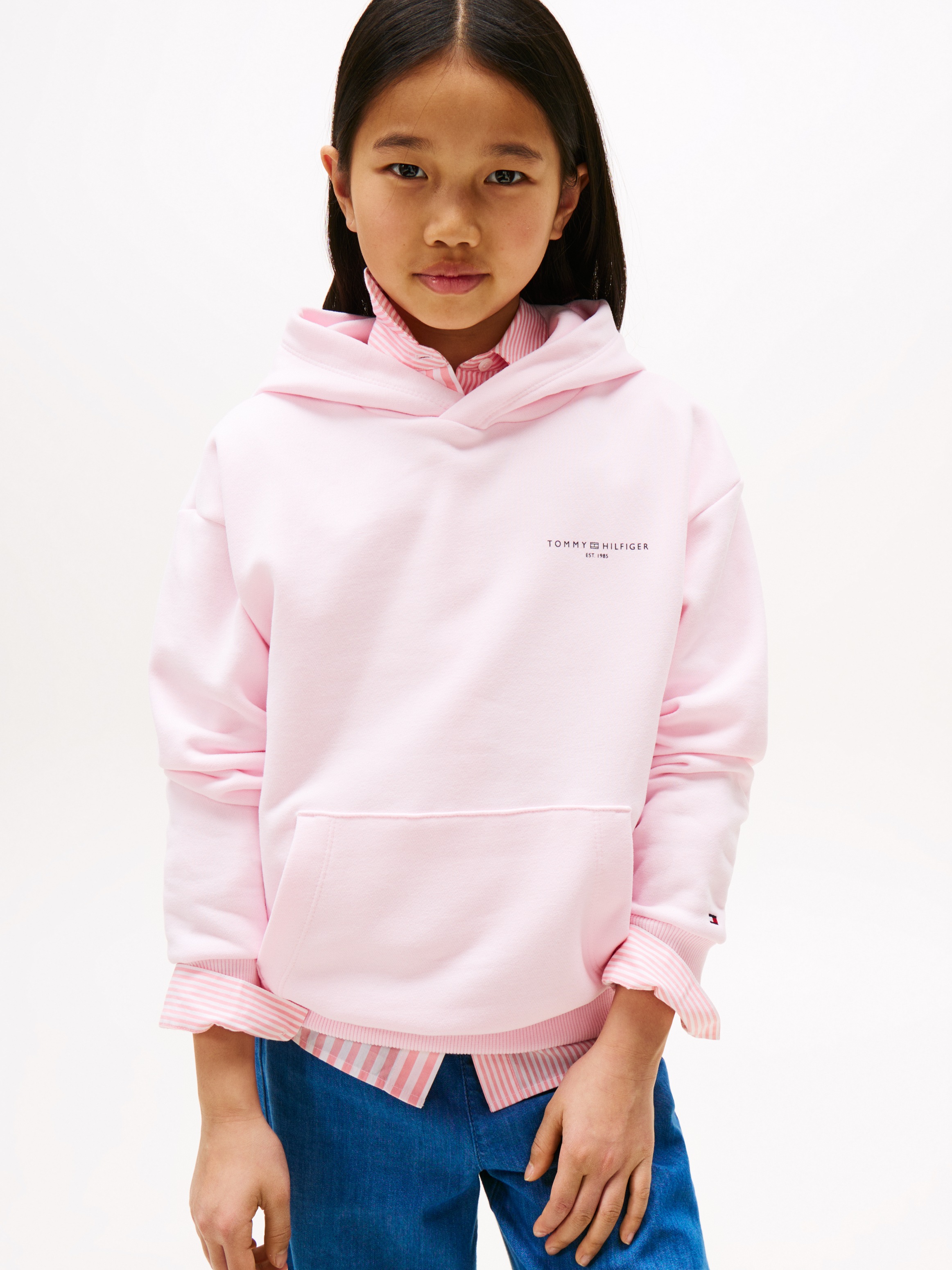 Image of Tommy Hilfiger Hoodie "MINI CORP HOODIE", mit Logodruck