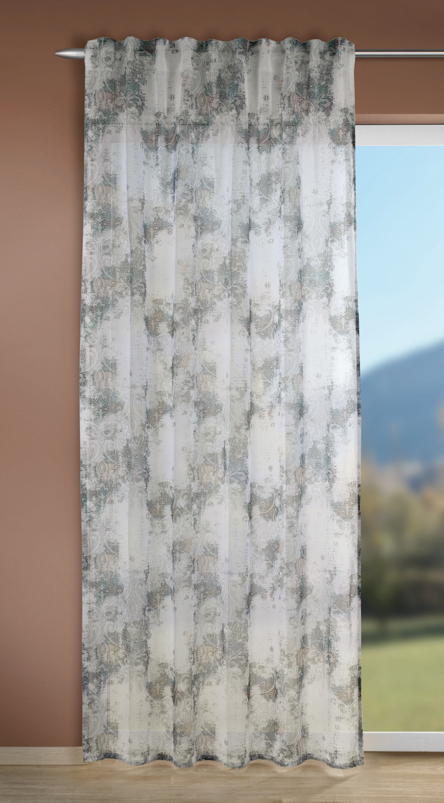 Image of WILLKOMMEN ZUHAUSE by ALBANI GROUP Vorhang »Dalina«, (1 St.), Schal mit verdeckten Schlaufen bei Ackermann Versand Schweiz