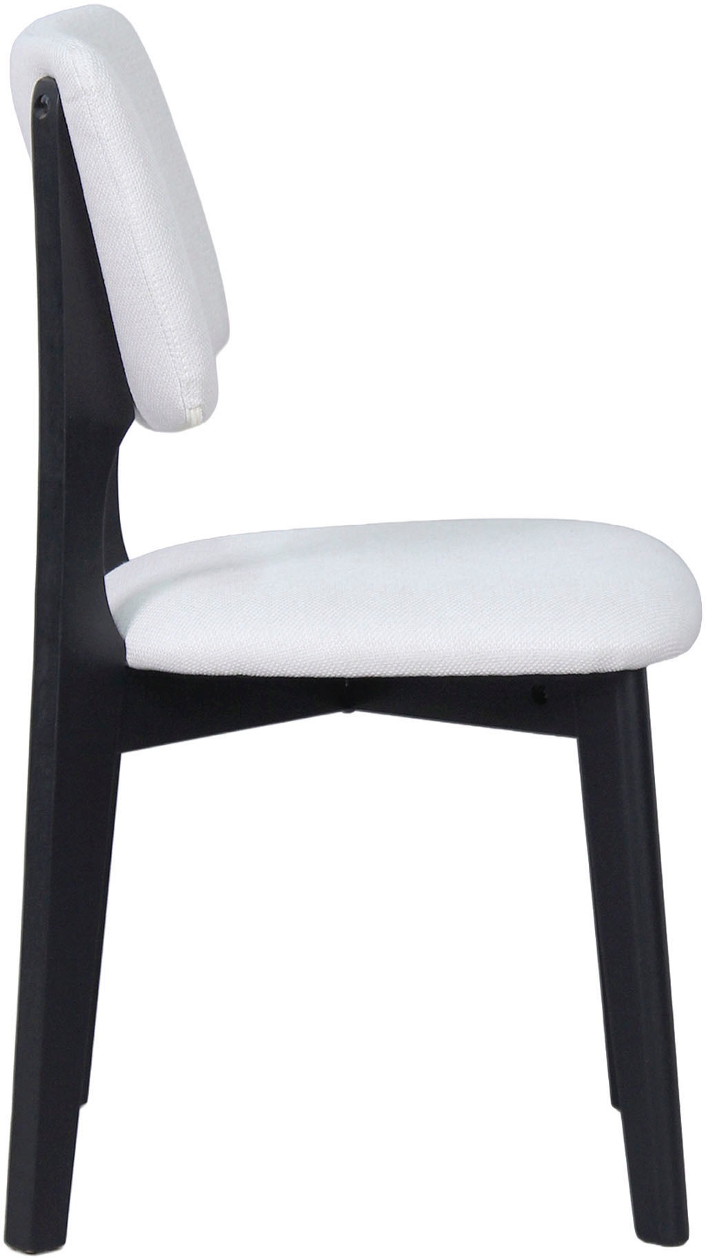 byLIVING Chaise de salle à manger »Elsa« (Set) 2 cuismodern gemütlicher Massiv - Holzstuhl mit hochwertigem Webstoffpolster