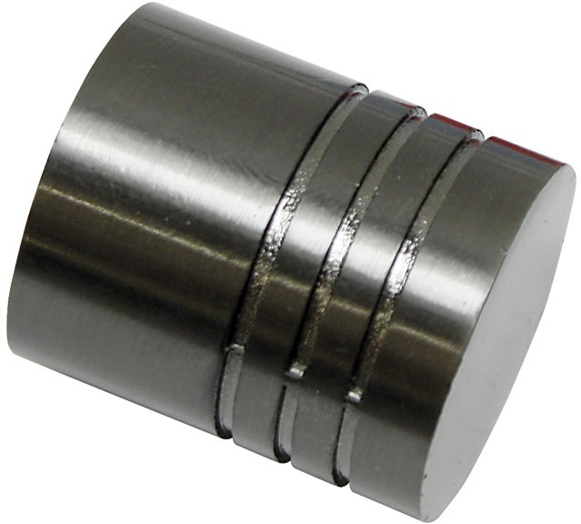 Image of GARDINIA Gardinenstangen-Endstück »Zylinder«, (2 St.), Einzelprogramm Chicago 20 mm bei Ackermann Versand Schweiz