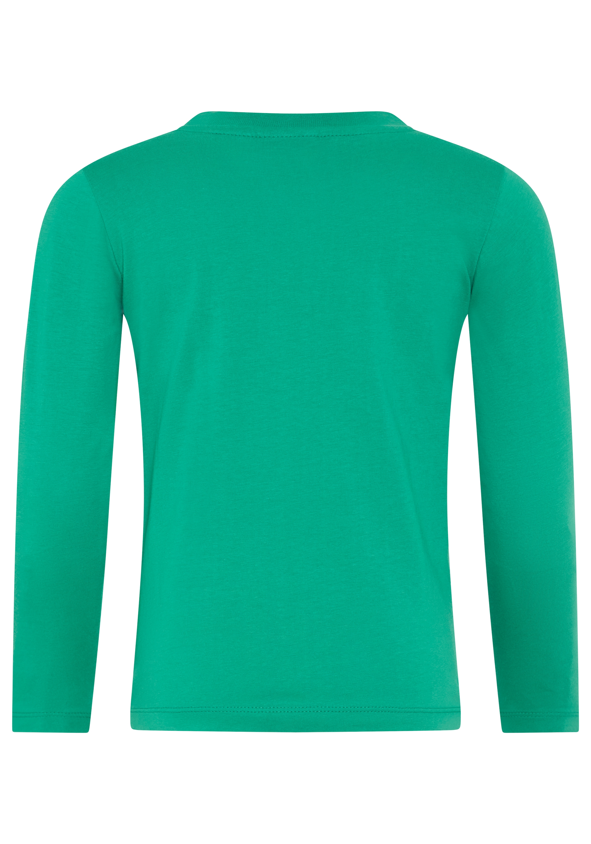 KIDSWORLD T-shirt à manches longues »Feuerwehr Pailletten Shirt« Impression pompier avec paillettes