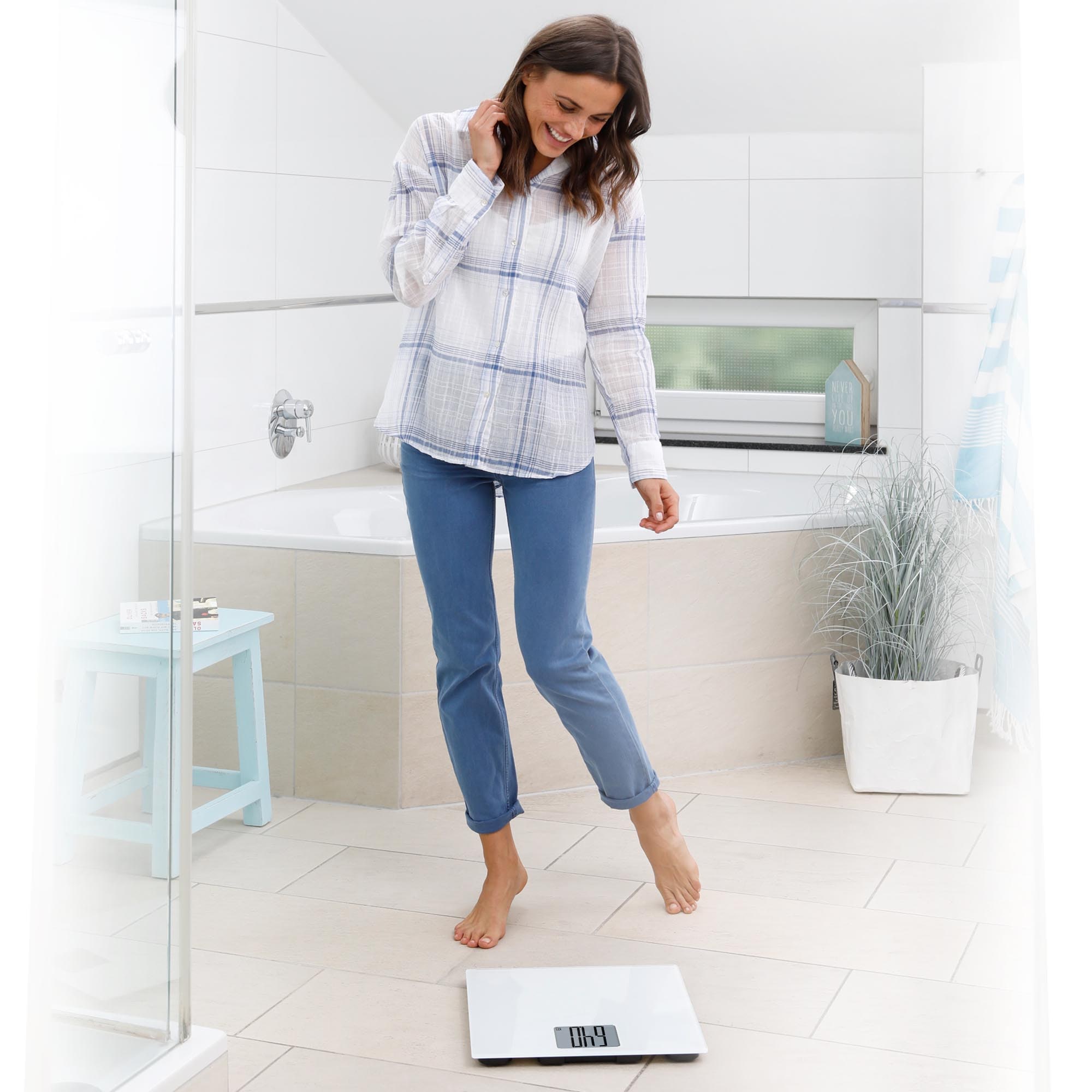 Medisana Pèse-personne »PS 470 XL« Extra grosses LCD-Display mit grossen Ziffern, Tragkraft 250 kg