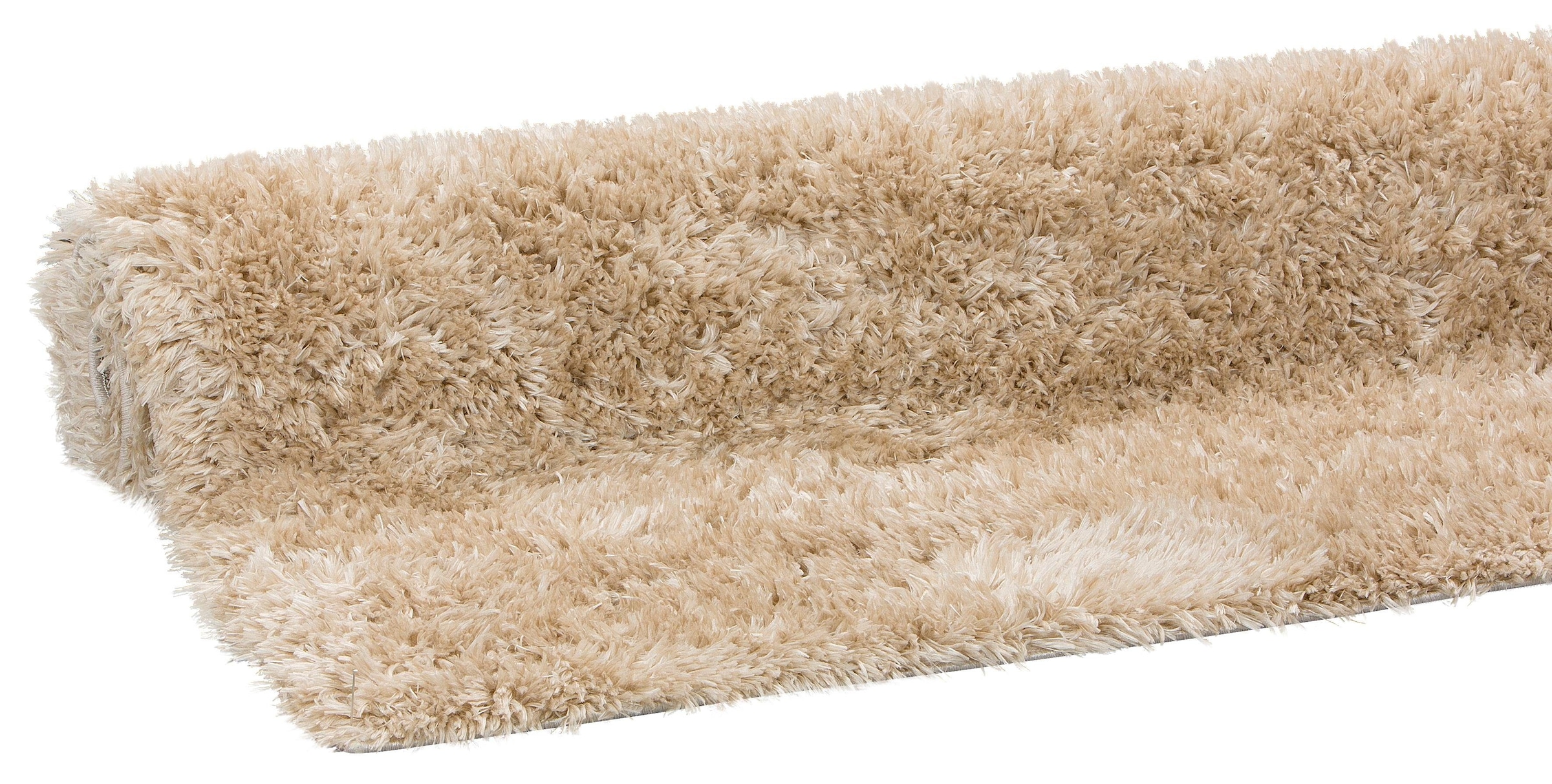 my home Hochflor-Teppich »Boldo«, rechteckig, 50 mm Höhe, besonders weich durch Microfaser, Shaggy Teppich