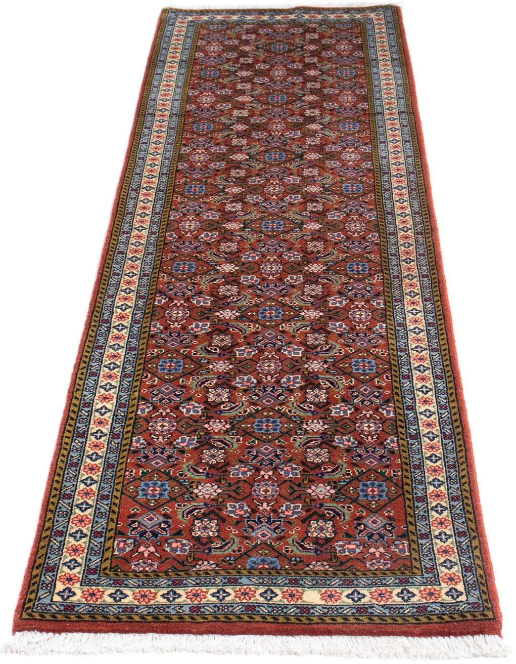 Image of morgenland Hochflor-Läufer »Bidjar Medaillon 211 x 72 cm«, rechteckig, 1 mm Höhe, Unikat mit Zertifikat bei Ackermann Versand Schweiz