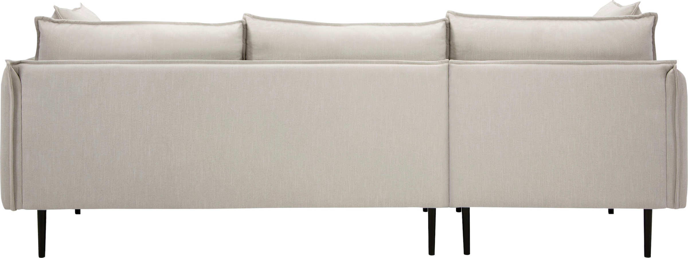 Home affaire Canapé d'angle »Somba L-Form« mit dickem Keder, Ottomane wahlweise links oder rechts