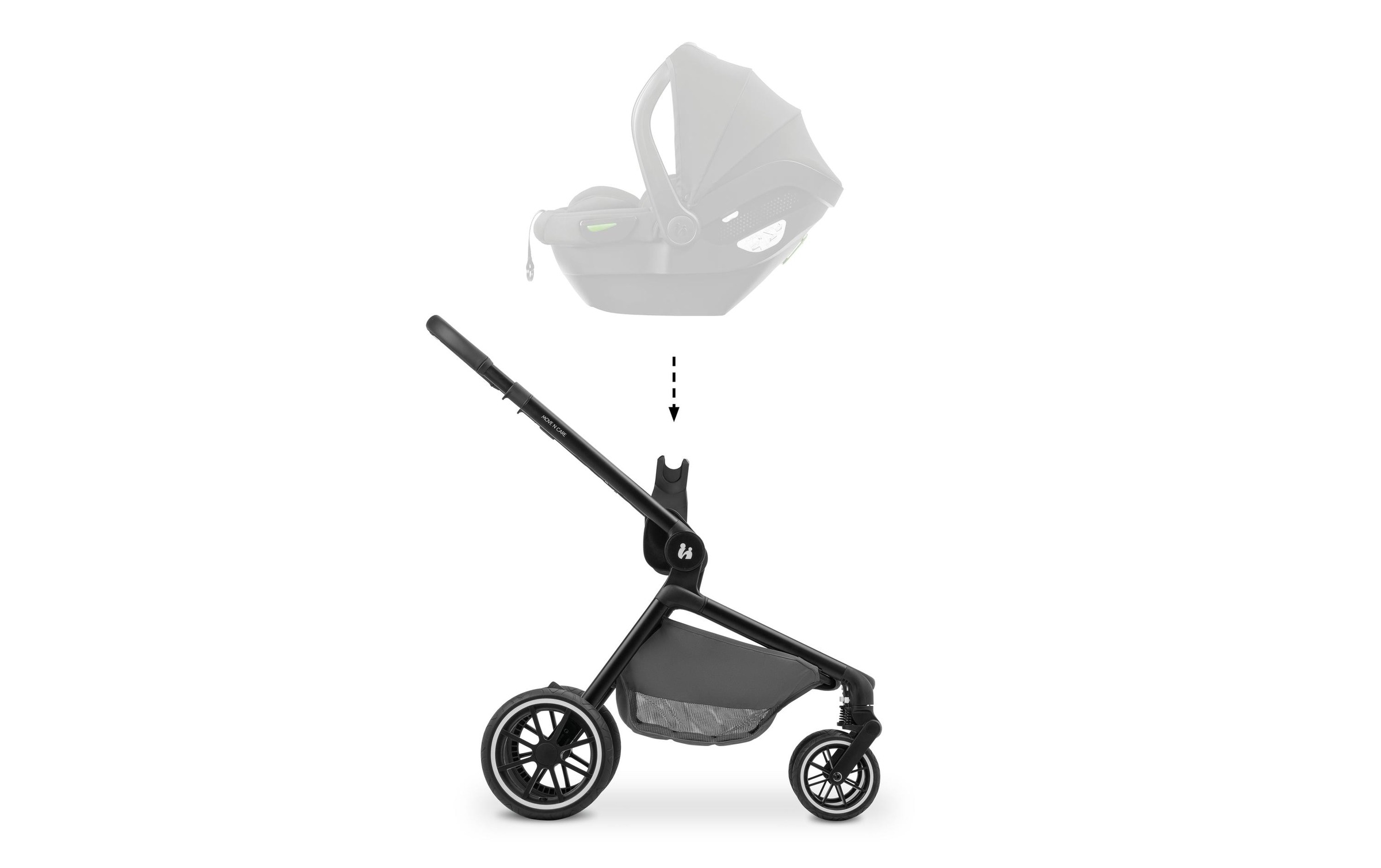 Hauck Poussette pour enfants »Move N Care« 22 kilos
