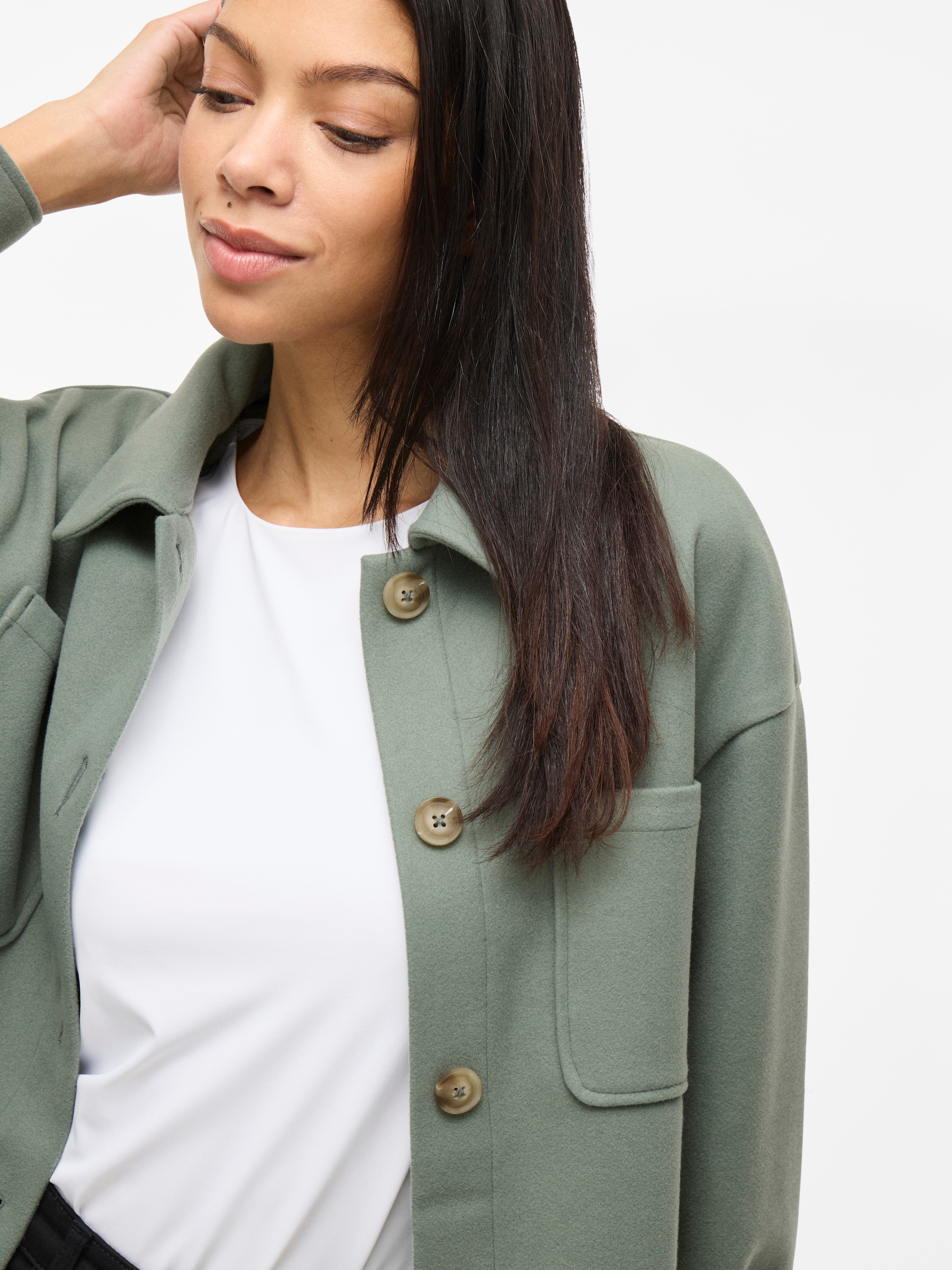 Vila Veste chemise »VIKIMMI SHIRT L/S JACKET - NOOS«