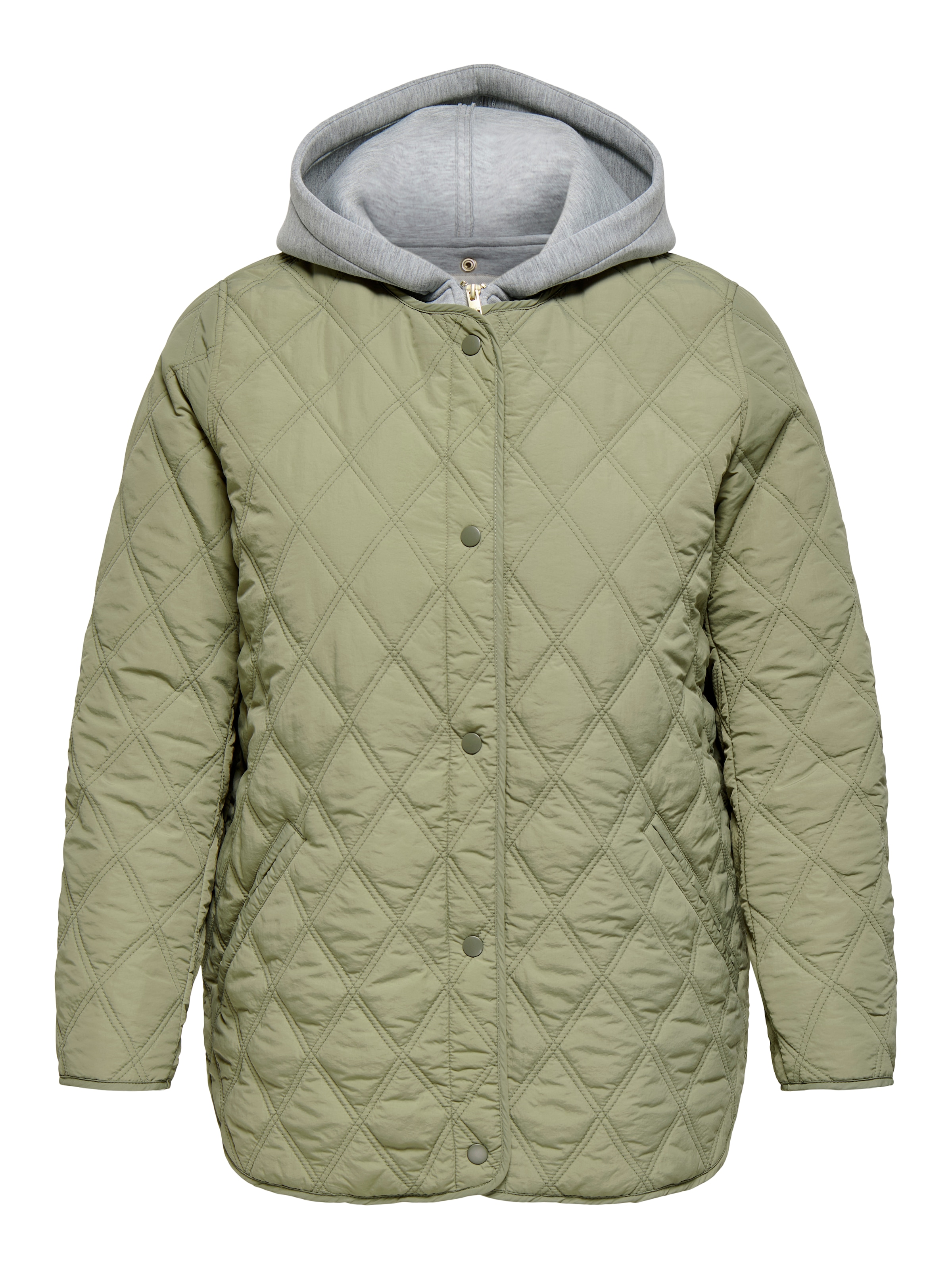 ONLY CARMAKOMA Veste matelassée »CARRISSO LIFE HOOD QUILT JACKET OTW« mit Kapuze