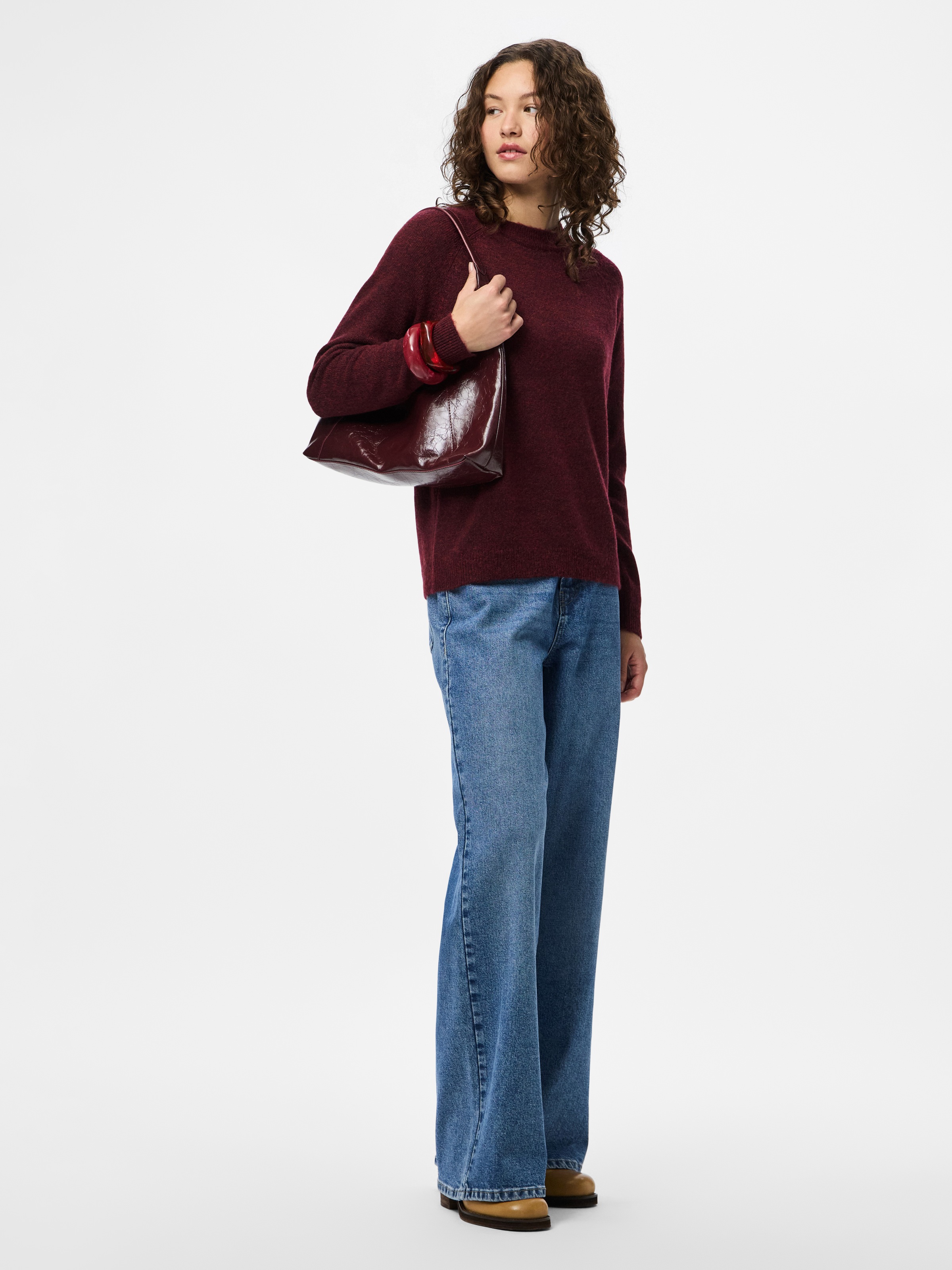 pieces Pull en tricot »PCJULIANA LS O-NECK KNIT NOOS BC«