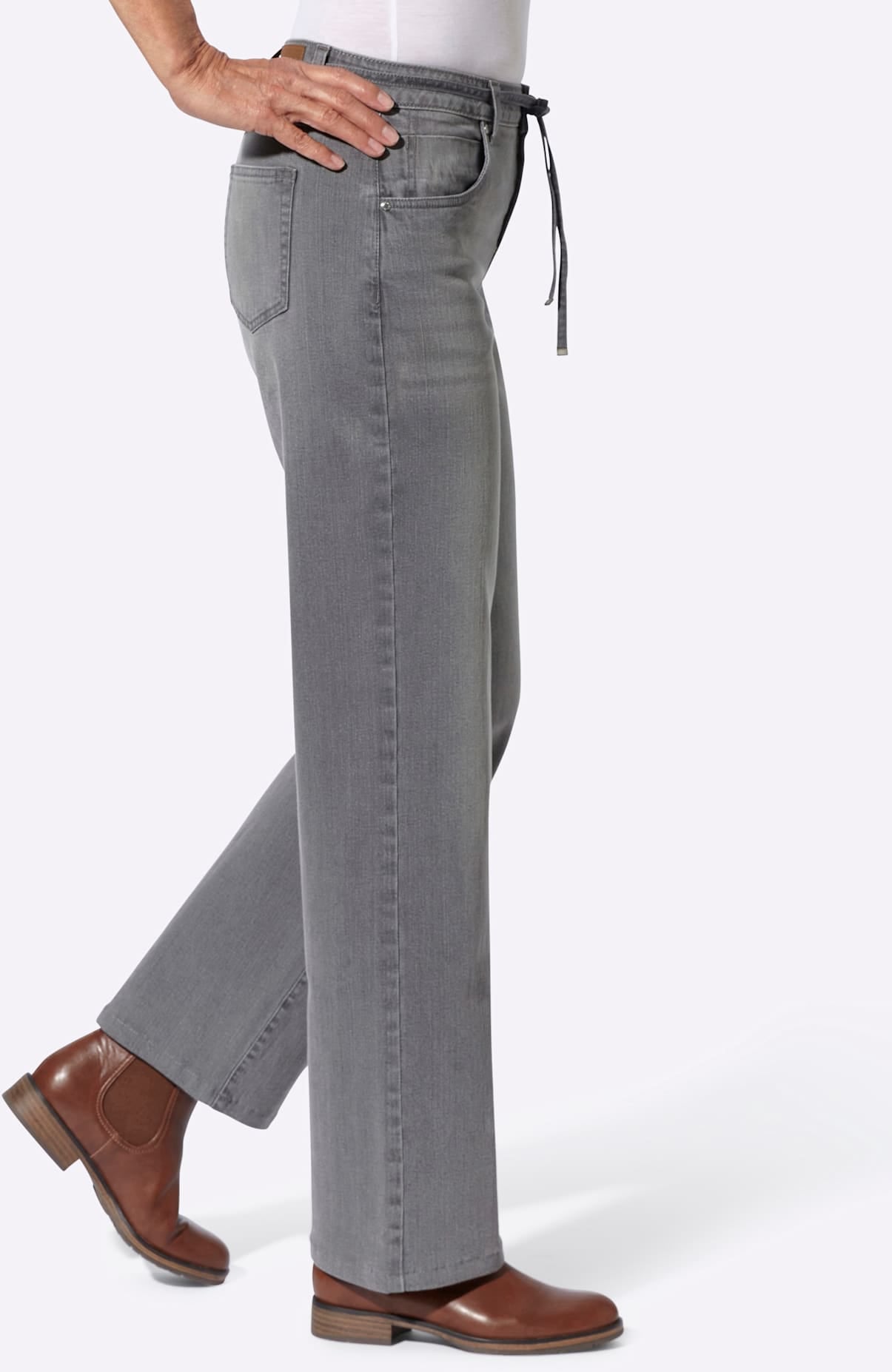 Casual Looks 5-Pocket-Jeans 1