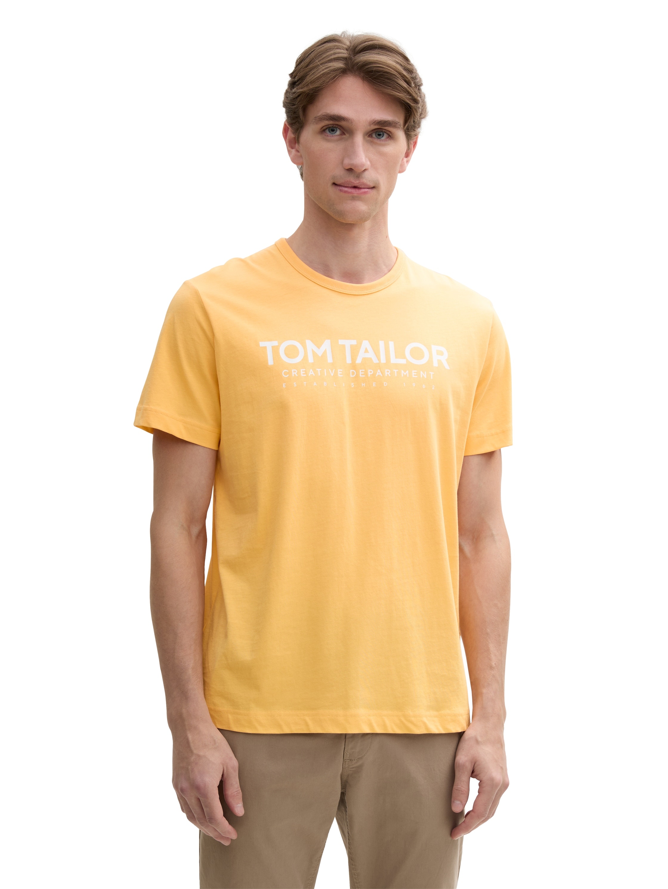 TOM TAILOR Rundhalsshirt mit Logoprint