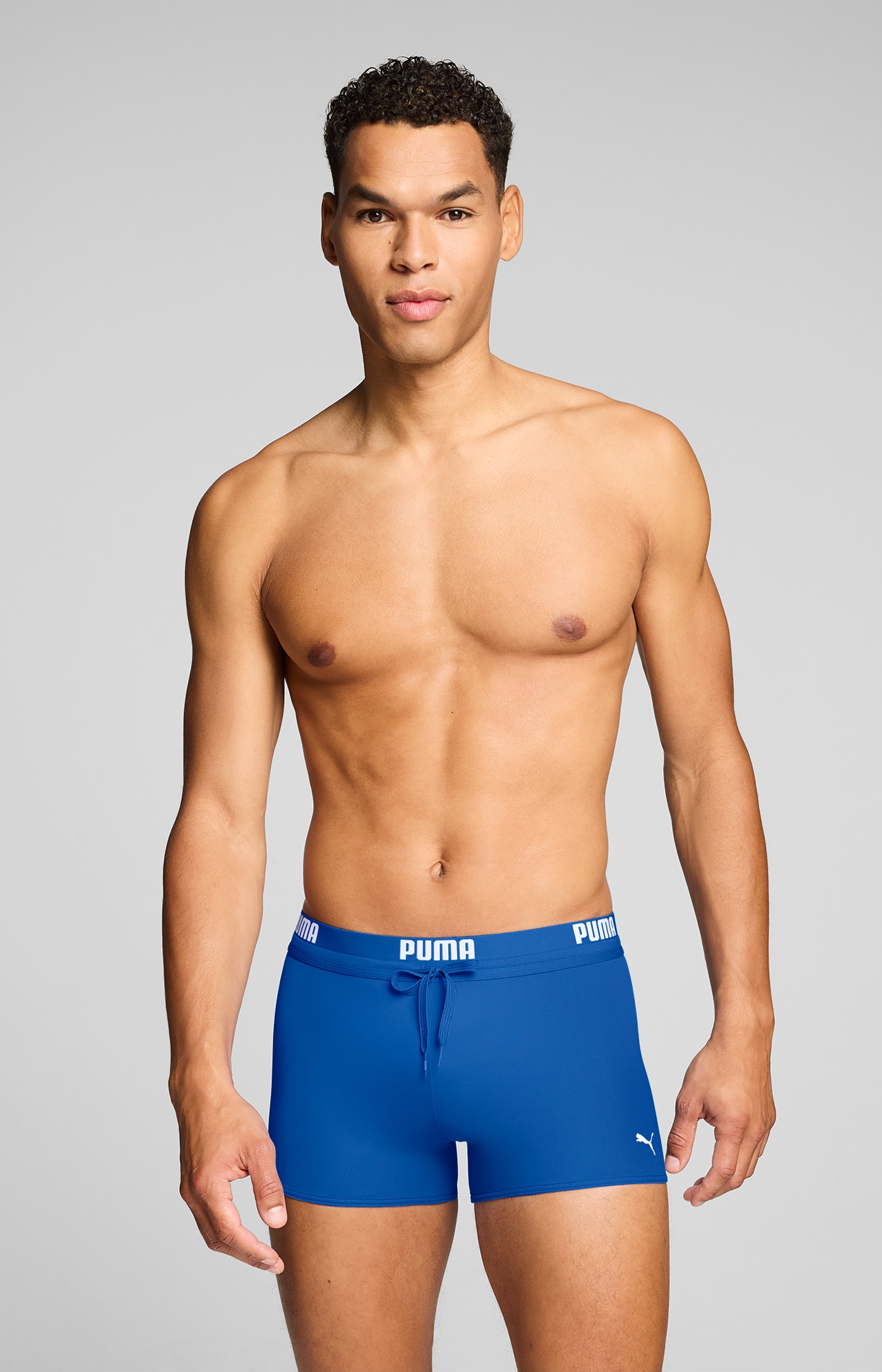 PUMA Maillot de bain »PUMA SWIM MEN LOGO TRUNKS« elastischer Logobund mit integriertem Kordelzug