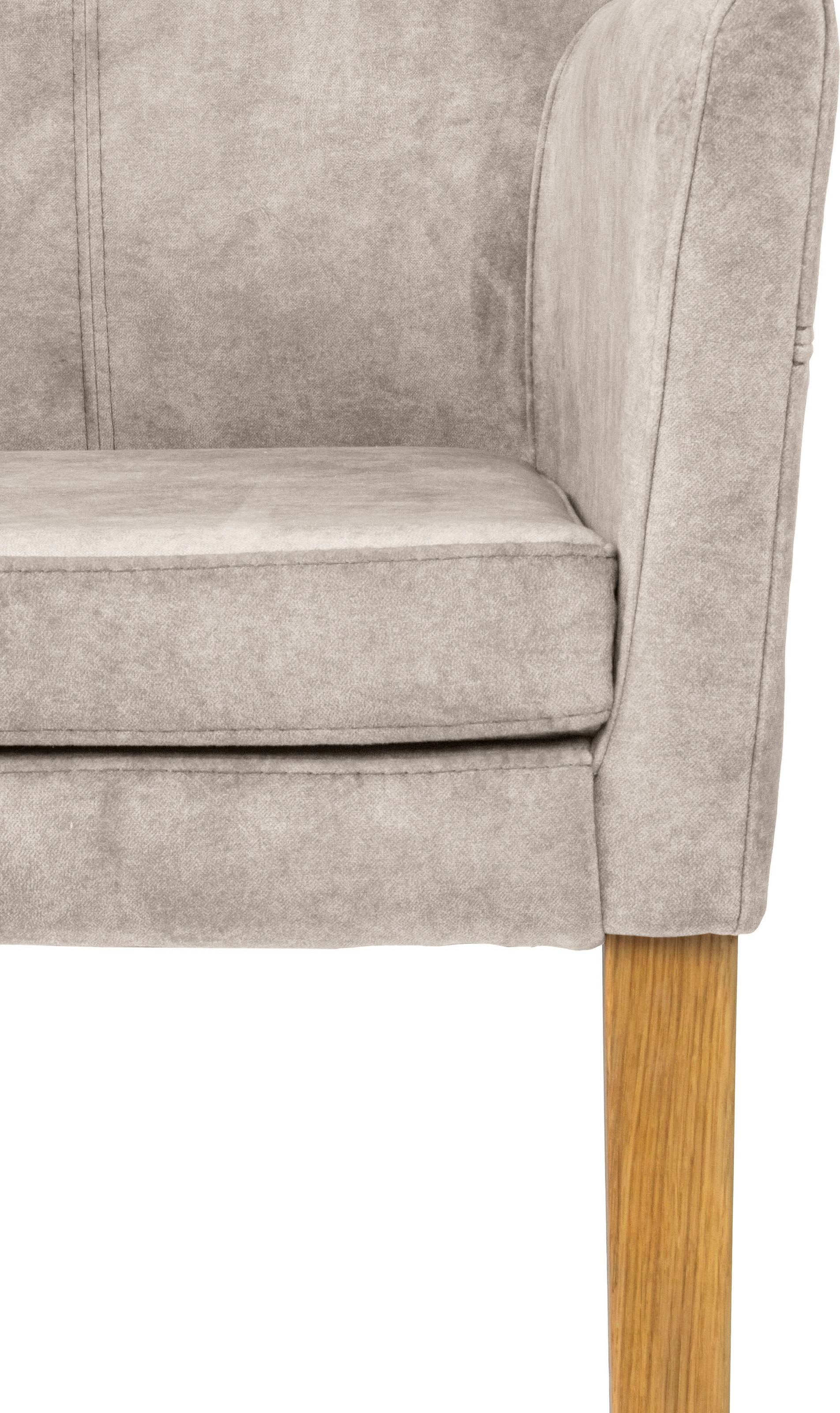 Home affaire Armlehnstuhl »Aspen«, Samtvelours