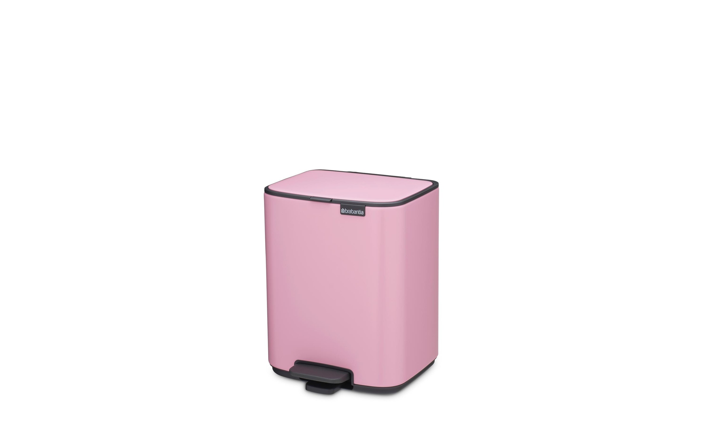 Brabantia Kosmetikeimer "Bo 7 l" 1 Behälter Platzsparender Abfallbehälter mit Soft-Close-Funktion