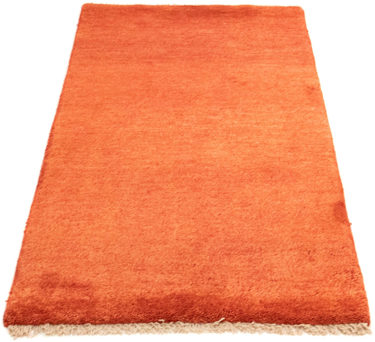 morgenland Wollteppich »Gabbeh Teppich günstig handgeknüpft terrakotta«, rechteckig, kaufen handgeknüpft