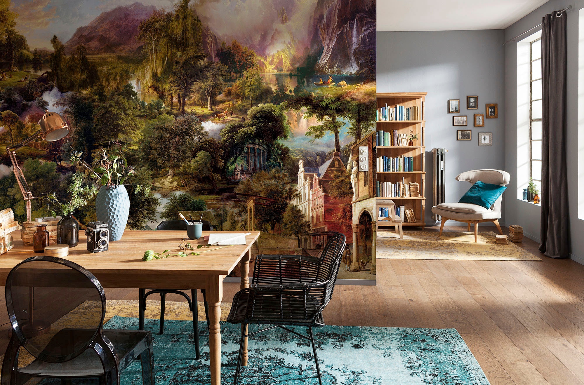 Komar Vliestapete »Digitaldruck Vlies -  Heritage - Grösse 400 x 260 cm« bedruckt glatt Wohnzimmer, Schlafzimmer