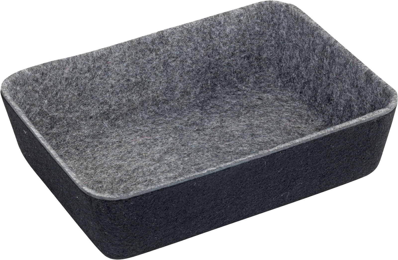 WENKO Organiseur boîtes de rangement pour tiroirs, 3 tailles, feutre polyester recyclé
