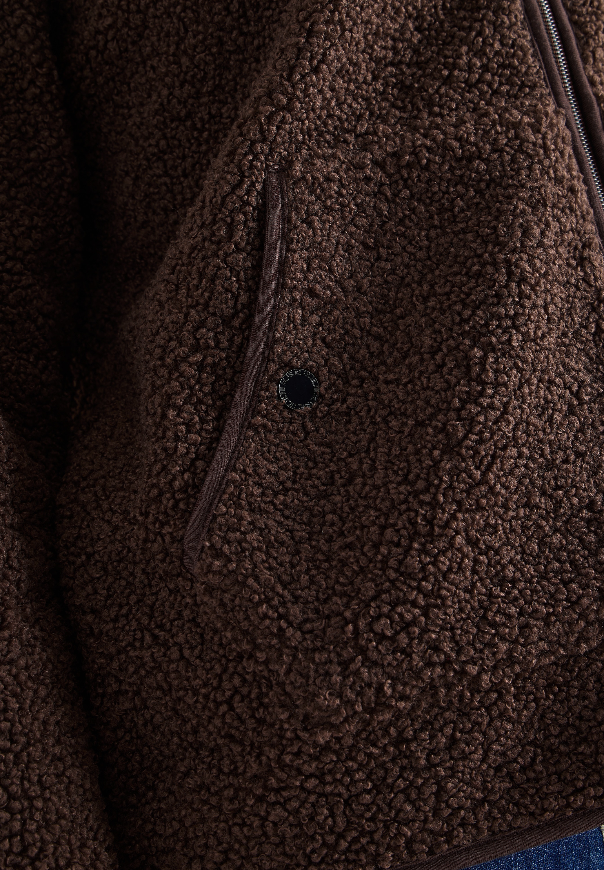 Cecil Veste sweat mit Stehkragen