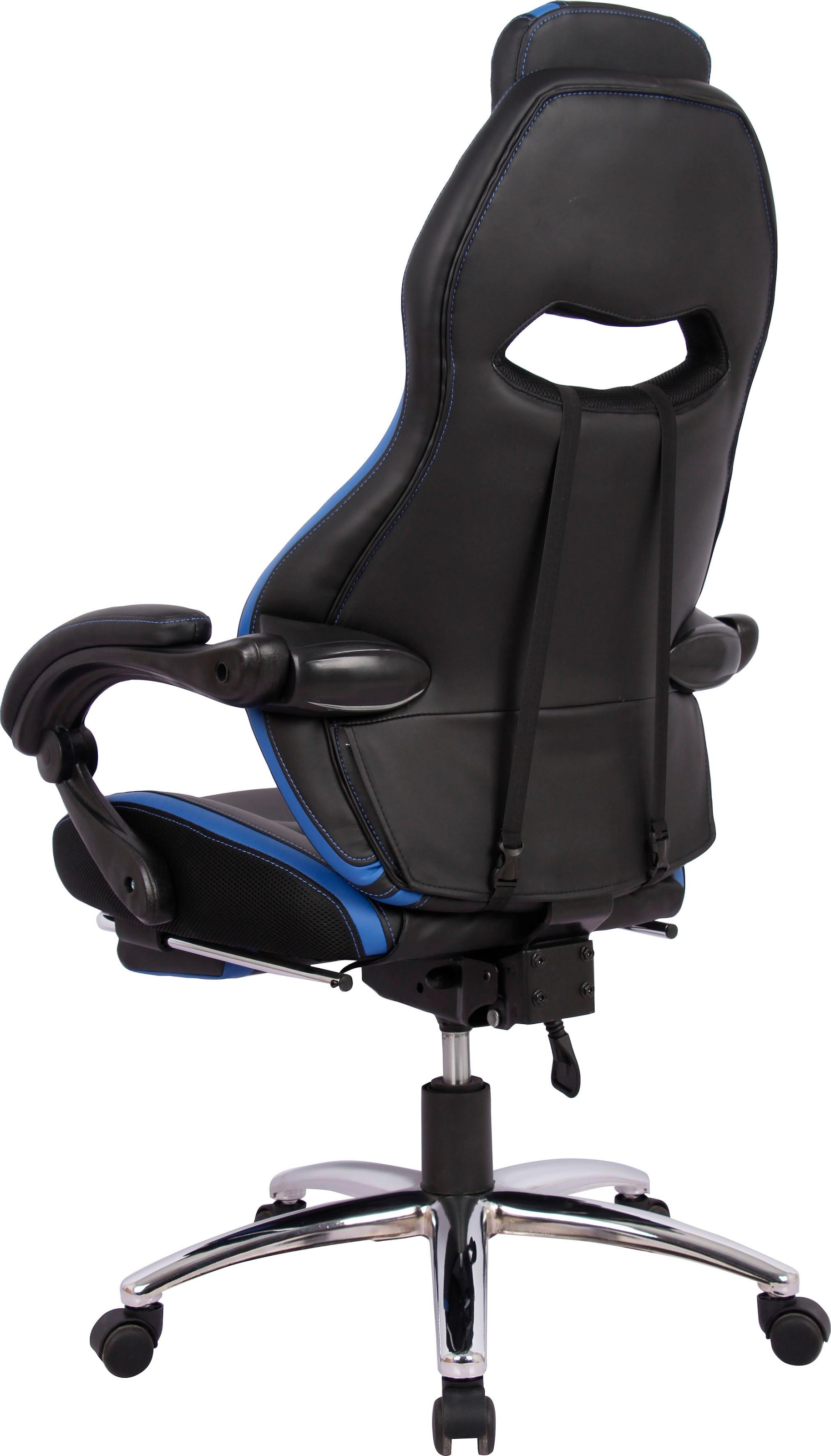 INOSIGN Gaming-Stuhl »Sprinta 1, Chefsessel mit ausziehbarer Fussstütze,«, Kunstleder, komfortabel gepolstert mit vielen ergonomischen Funktionen